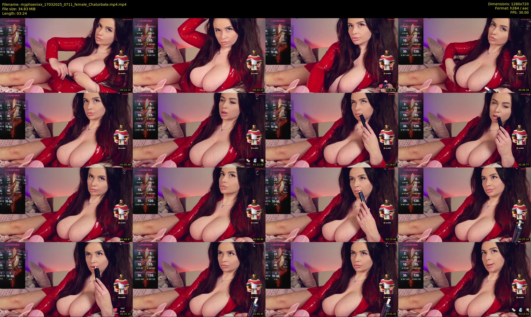 myphoenixx — 4 minute Chaturbate female cam show recording, 720p, Mar 17, 2025