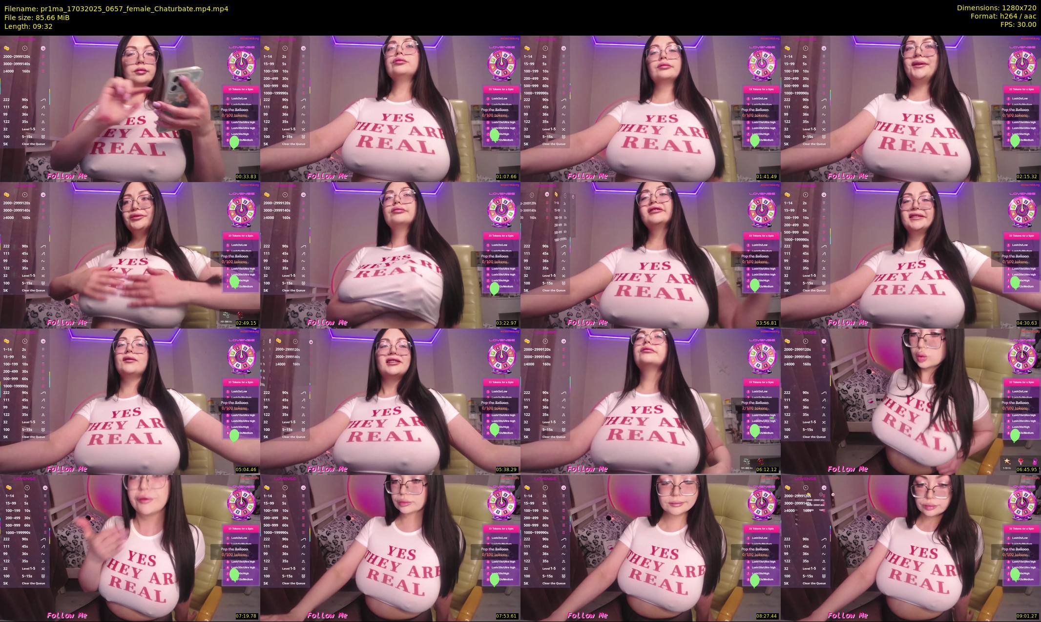 pr1ma — 10 minute Chaturbate female cam show recording, 720p, Mar 17, 2025