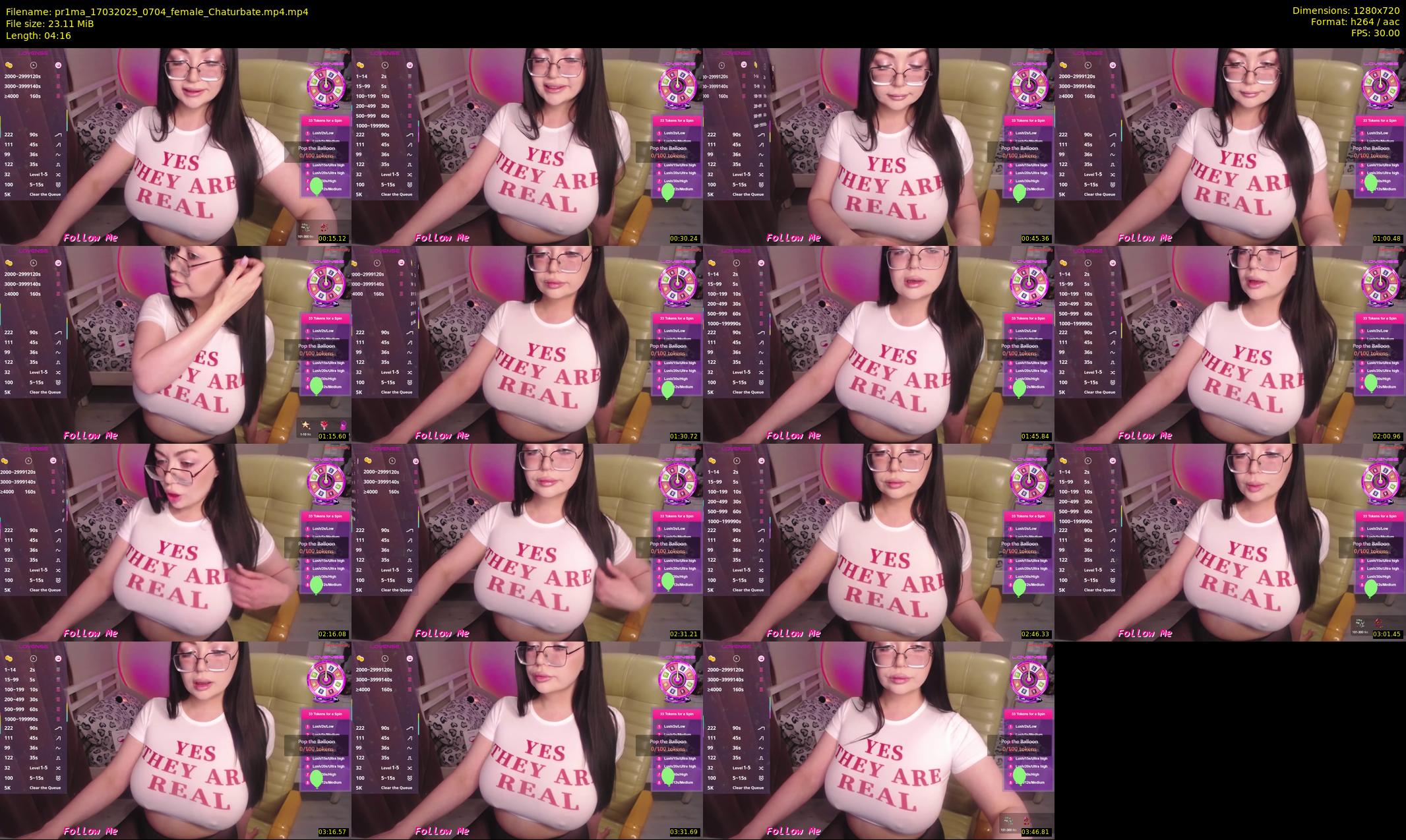 pr1ma — 5 minute Chaturbate female cam show recording, 720p, Mar 17, 2025