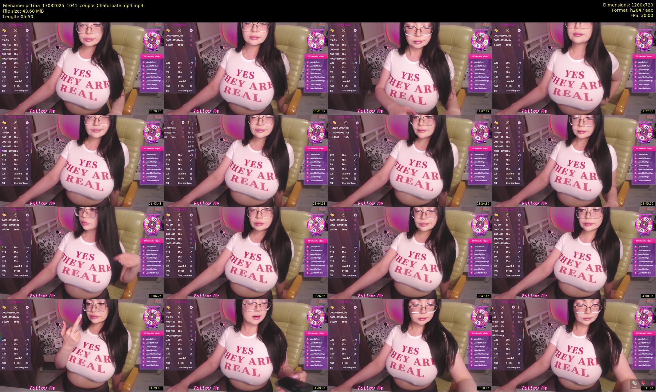 pr1ma — 6 minute Chaturbate female cam show recording, 720p, Mar 17, 2025