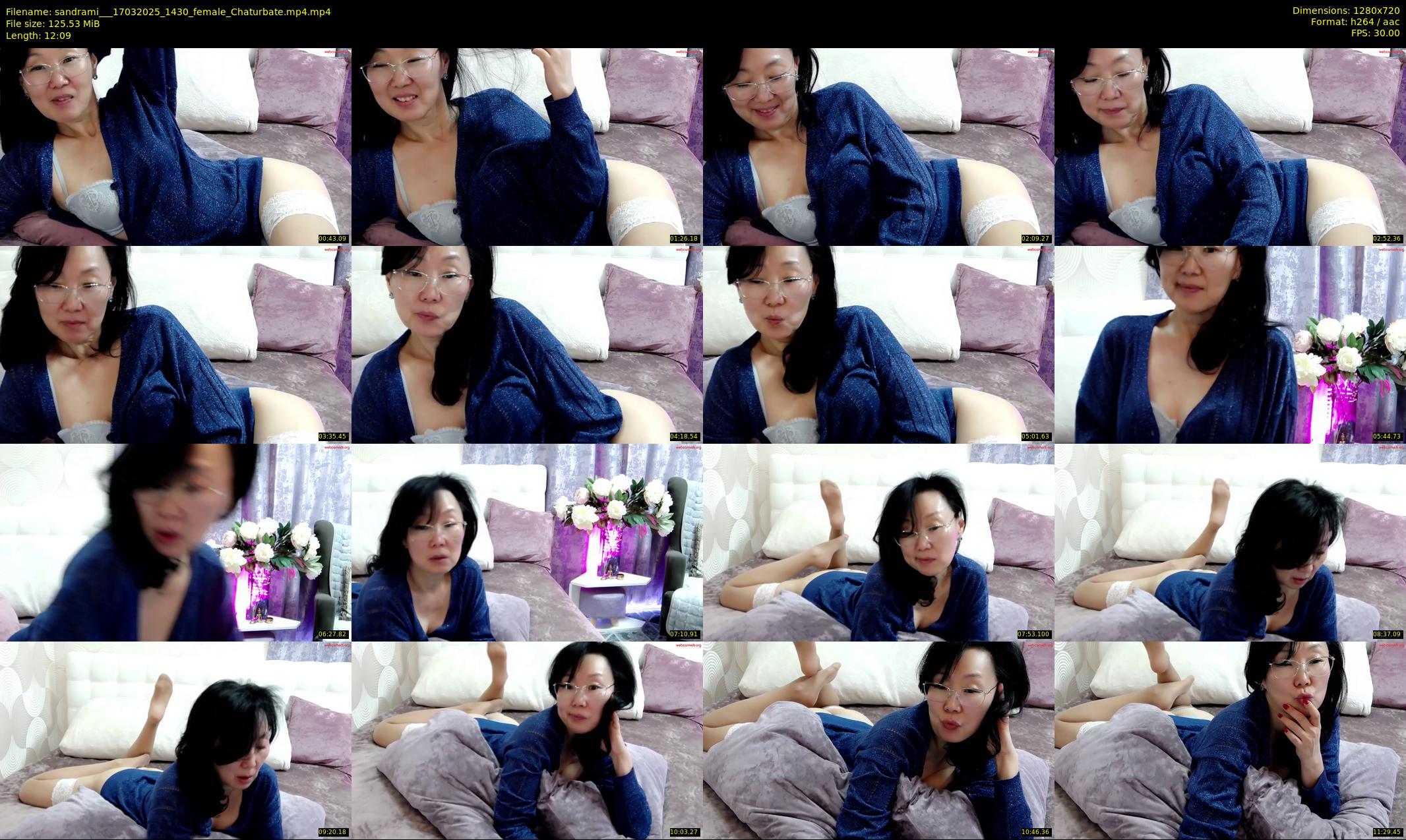sandrami__ — 13 minute Chaturbate female cam show recording, 720p, Mar 17, 2025