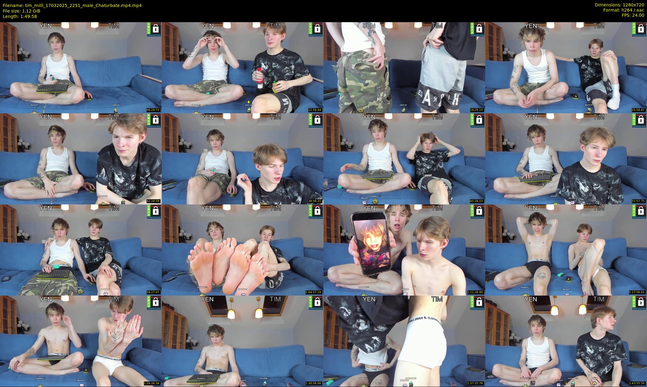 tim_milll — 110 minute Chaturbate male cam show recording, 720p, Mar 17, 2025
