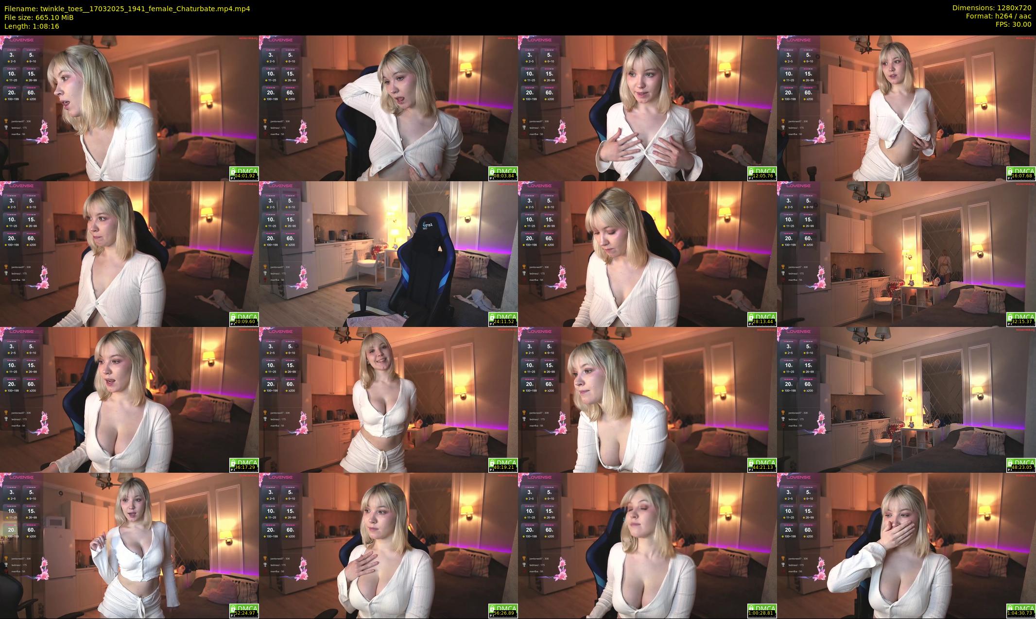 twinkle_toes_ — 69 minute Chaturbate female cam show recording, 720p, Mar 17, 2025