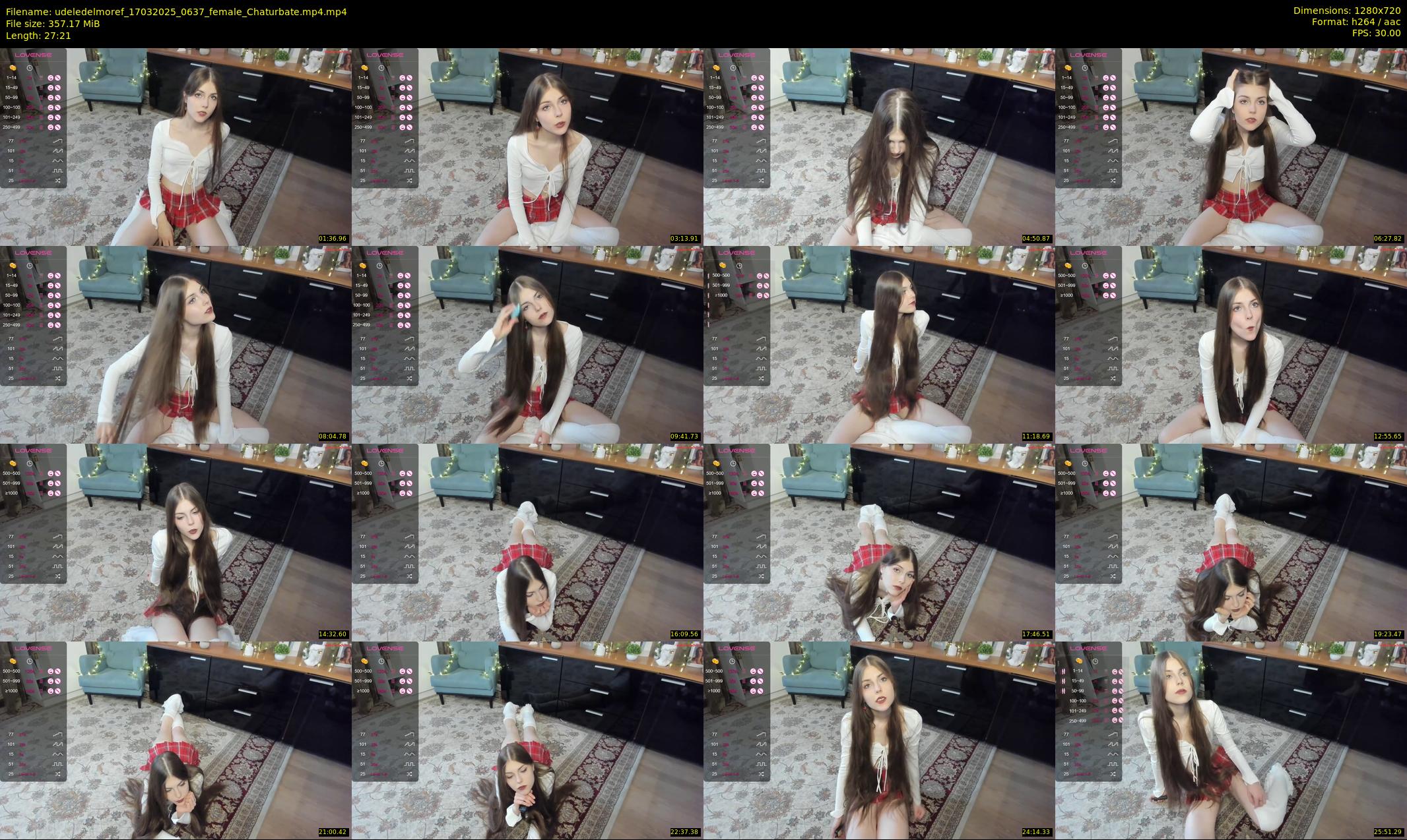 udeledelmoref — 28 minute Chaturbate female cam show recording, 720p, Mar 17, 2025