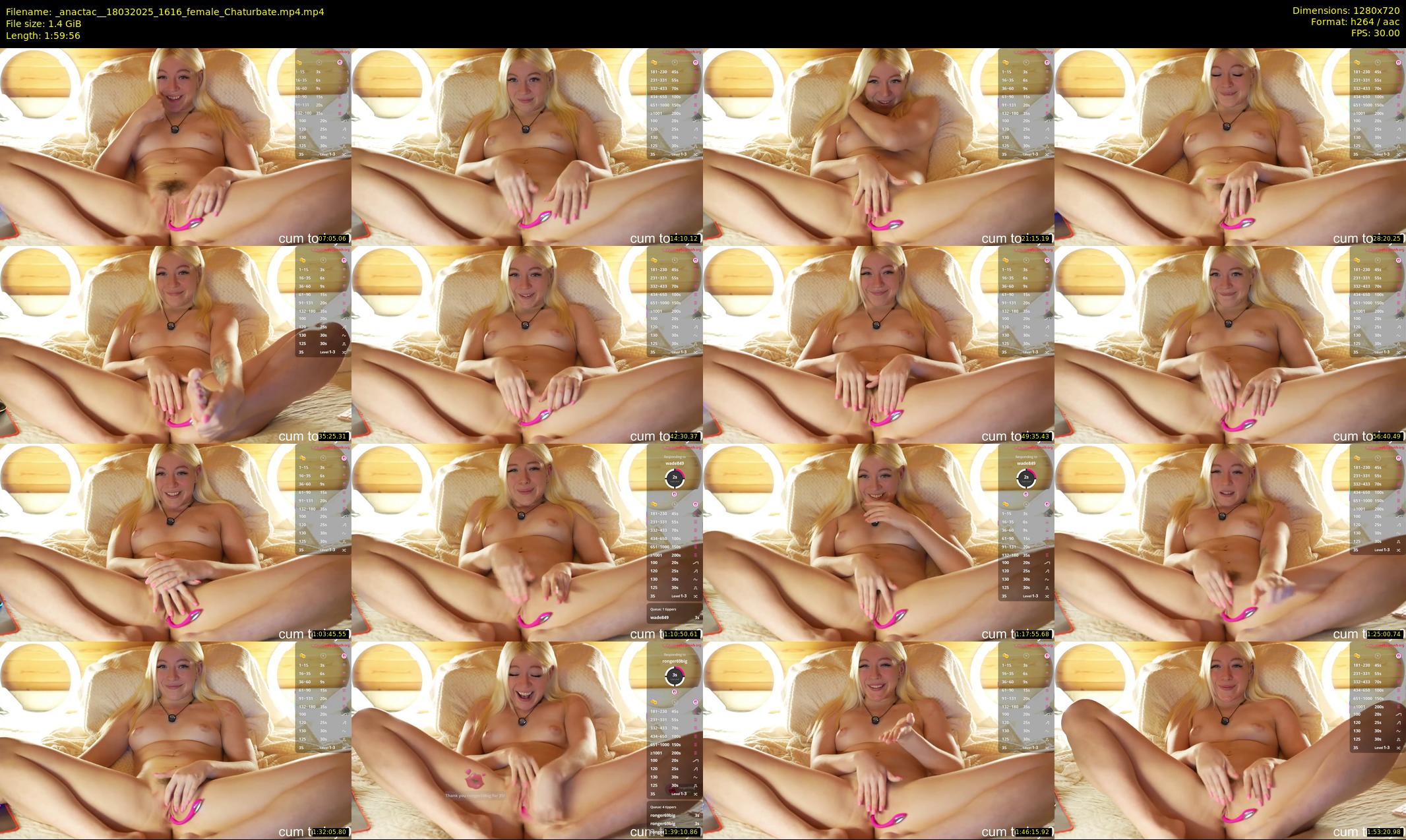_anactac_ — 120 minute Chaturbate female cam show recording, 720p, Mar 18, 2025