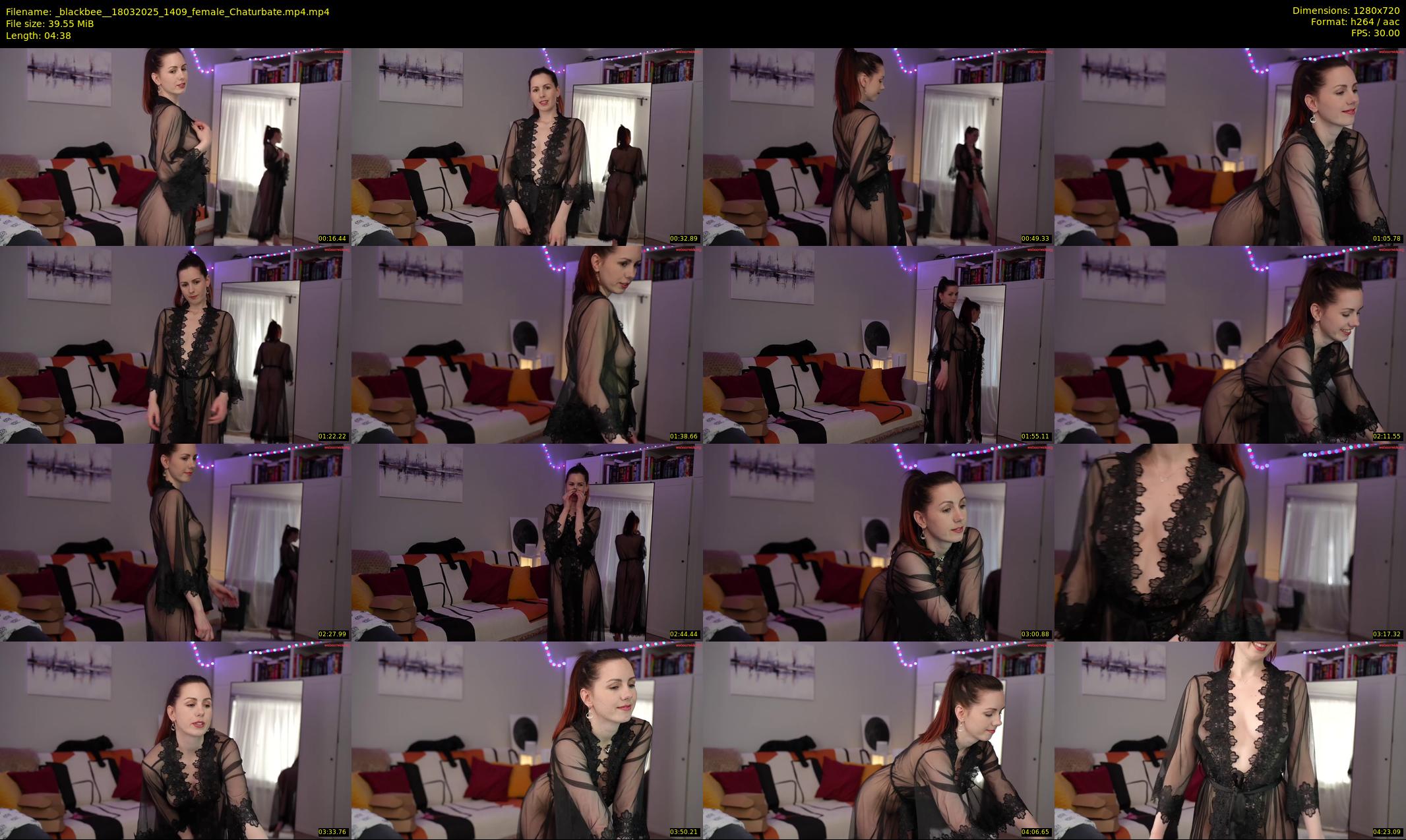 _blackbee_ — 5 minute Chaturbate female cam show recording, 720p, Mar 18, 2025