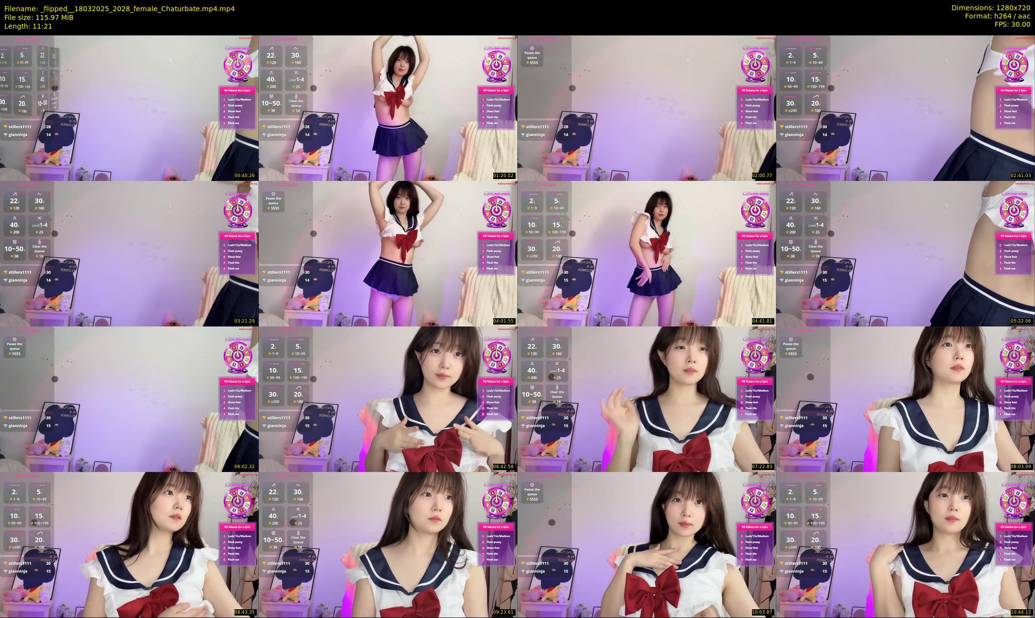 _flipped_ — 12 minute Chaturbate female cam show recording, 720p, Mar 18, 2025
