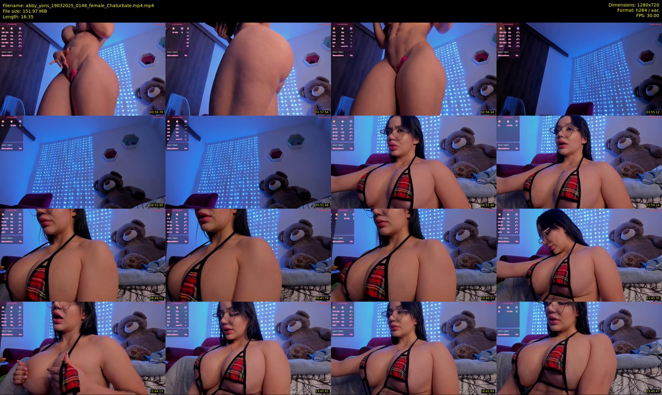 abby_yons — 17 minute Chaturbate female cam show recording, 720p, Mar 19, 2025