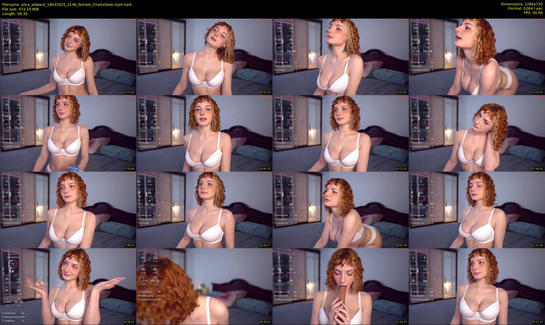 alice_edward — 59 minute Chaturbate couple cam show recording, 720p, Mar 18, 2025