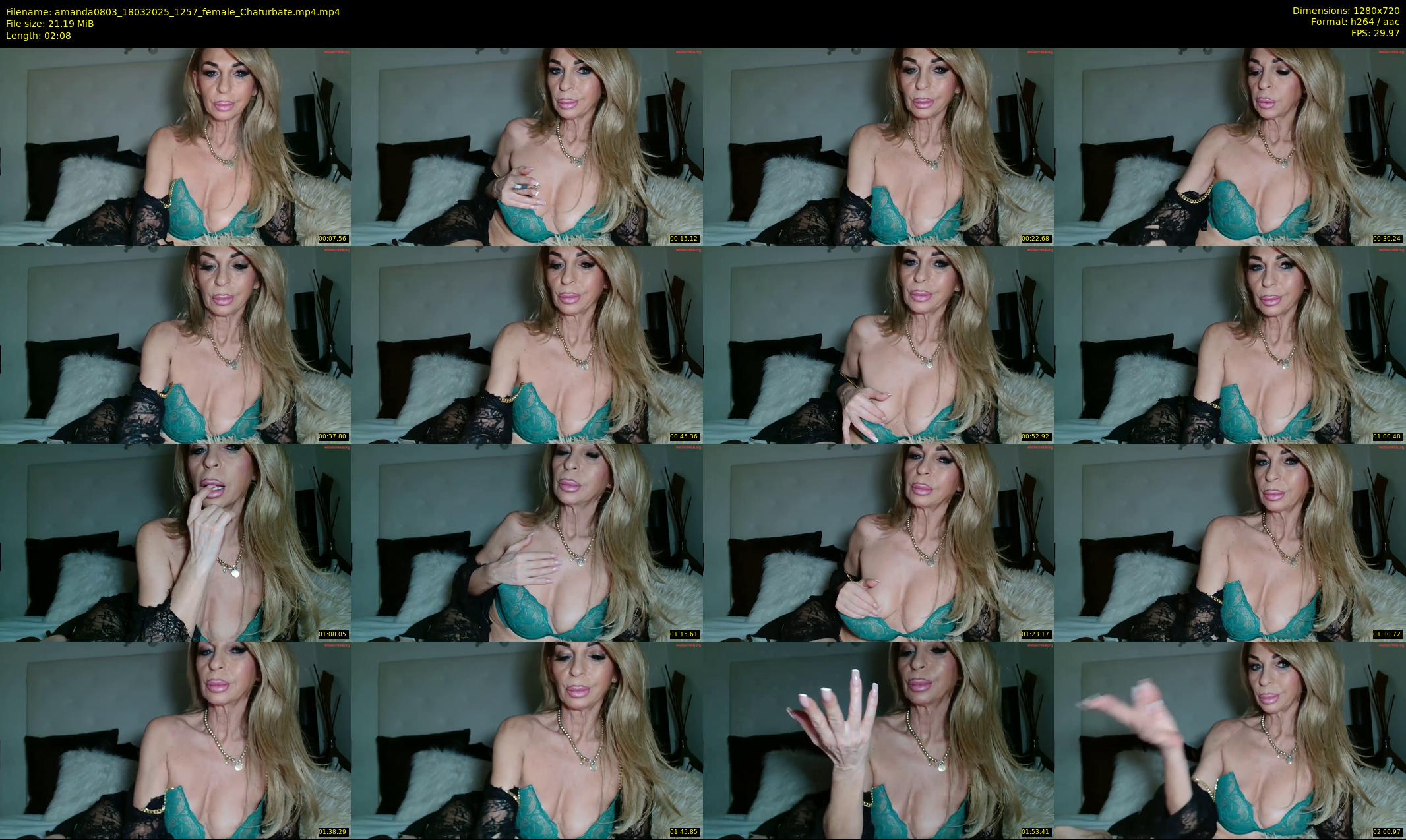 amanda0803 — 3 minute Chaturbate female cam show recording, 720p, Mar 18, 2025