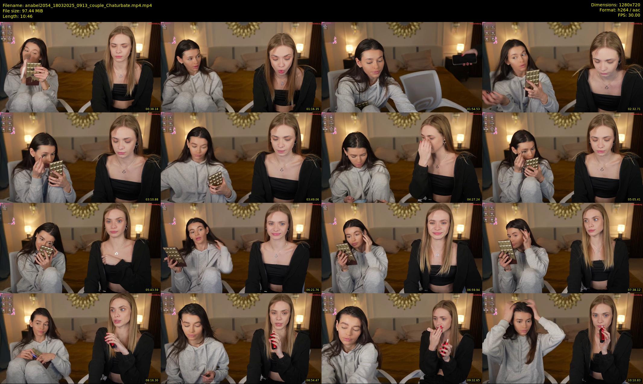 anabel2054 — 11 minute Chaturbate female cam show recording, 720p, Mar 18, 2025