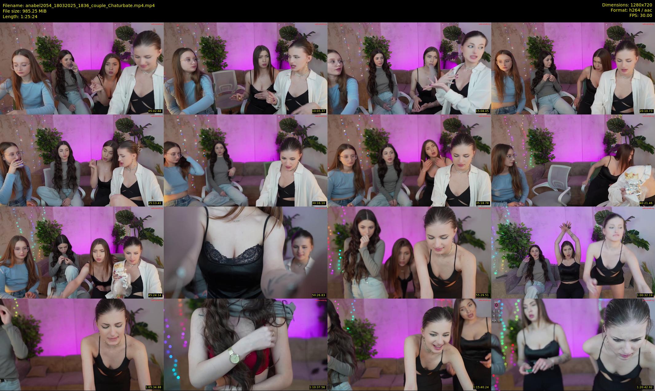 anabel2054 — 86 minute Chaturbate female cam show recording, 720p, Mar 18, 2025