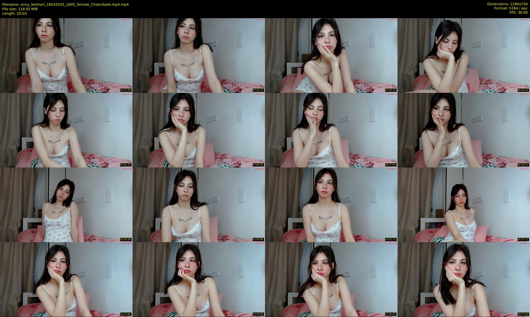 anny_leinhart — 21 minute Chaturbate female cam show recording, 720p, Mar 18, 2025