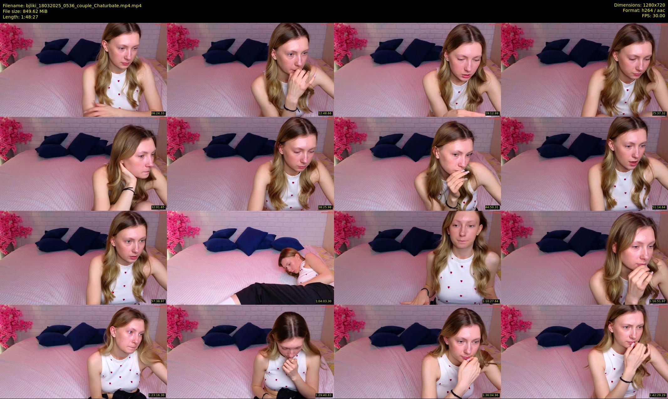 bjliki — 109 minute Chaturbate couple cam show recording, 720p, Mar 18, 2025
