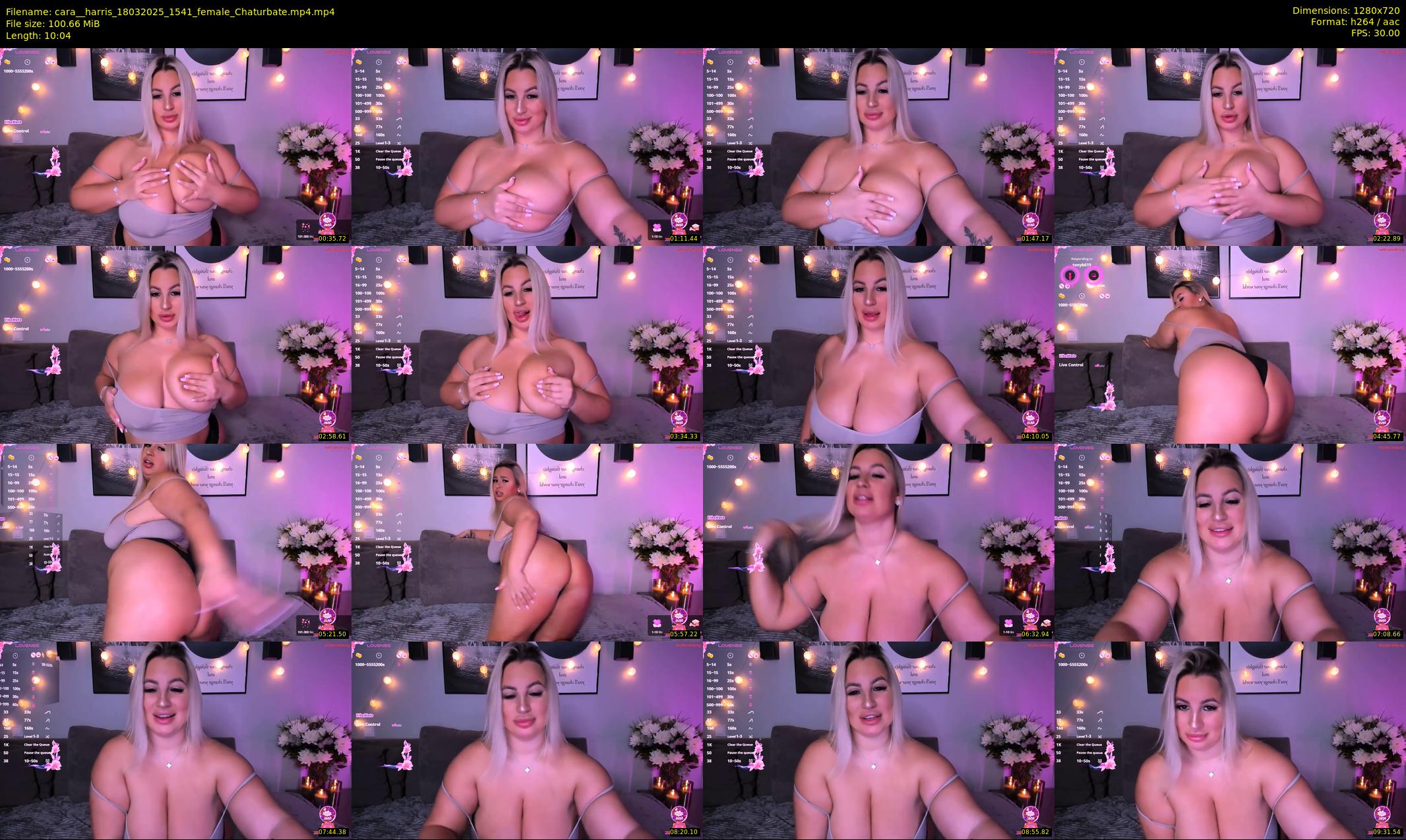 cara__harris — 11 minute Chaturbate female cam show recording, 720p, Mar 18, 2025