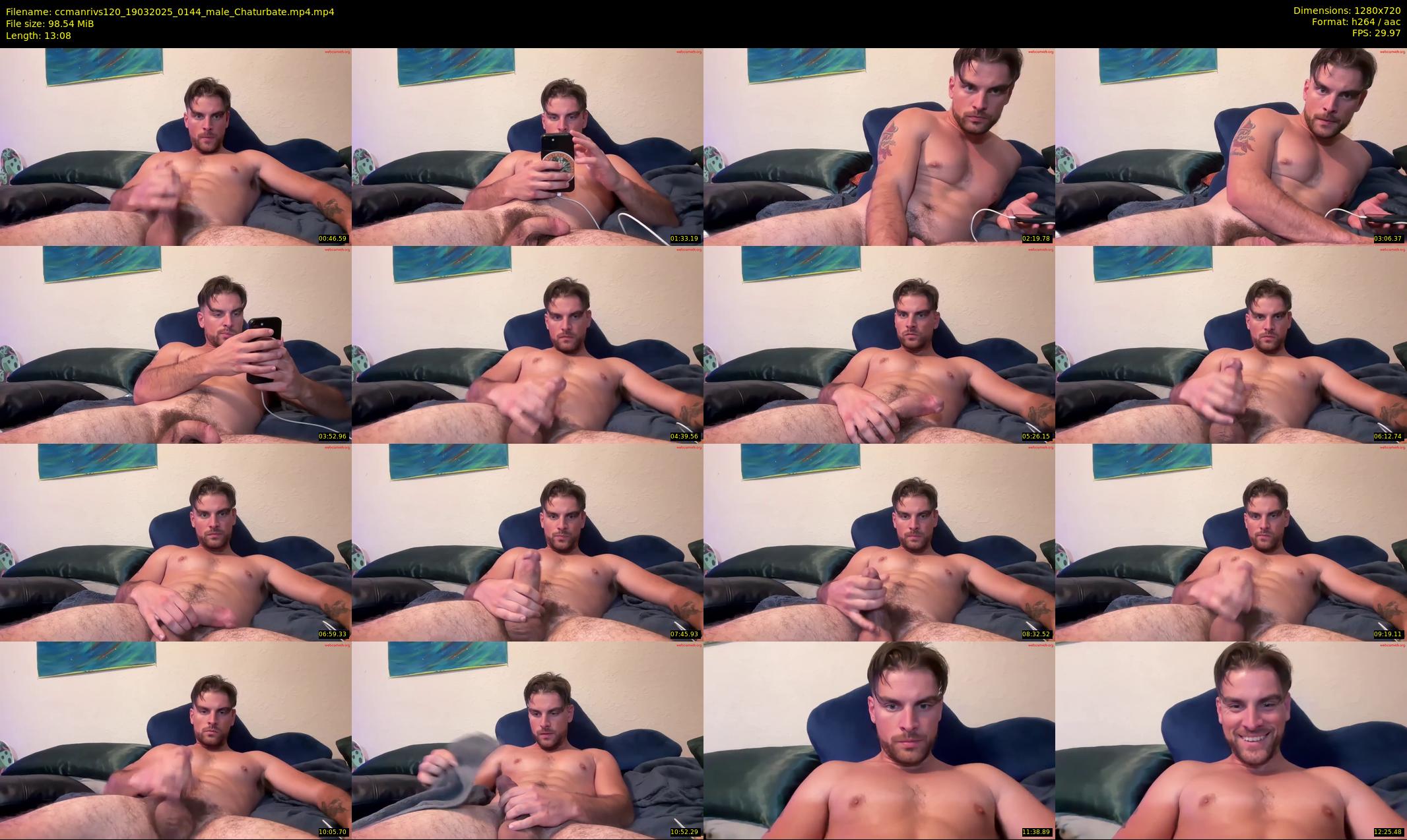 ccmanrivs120 — 14 minute Chaturbate male cam show recording, 720p, Mar 19, 2025