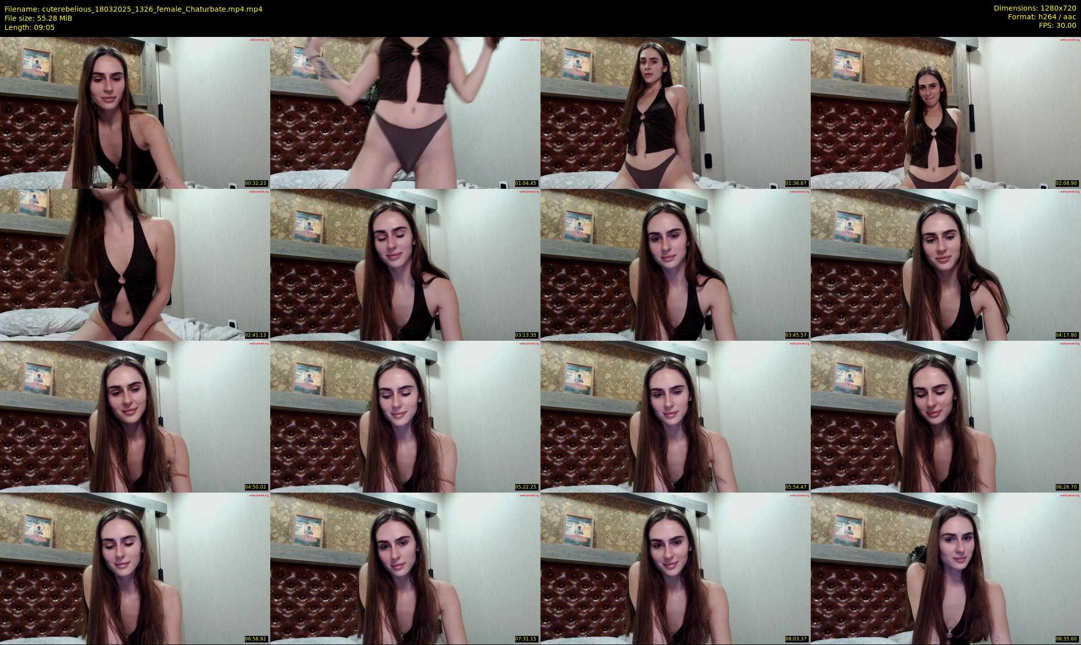 cuterebelious — 10 minute Chaturbate female cam show recording, 720p, Mar 18, 2025