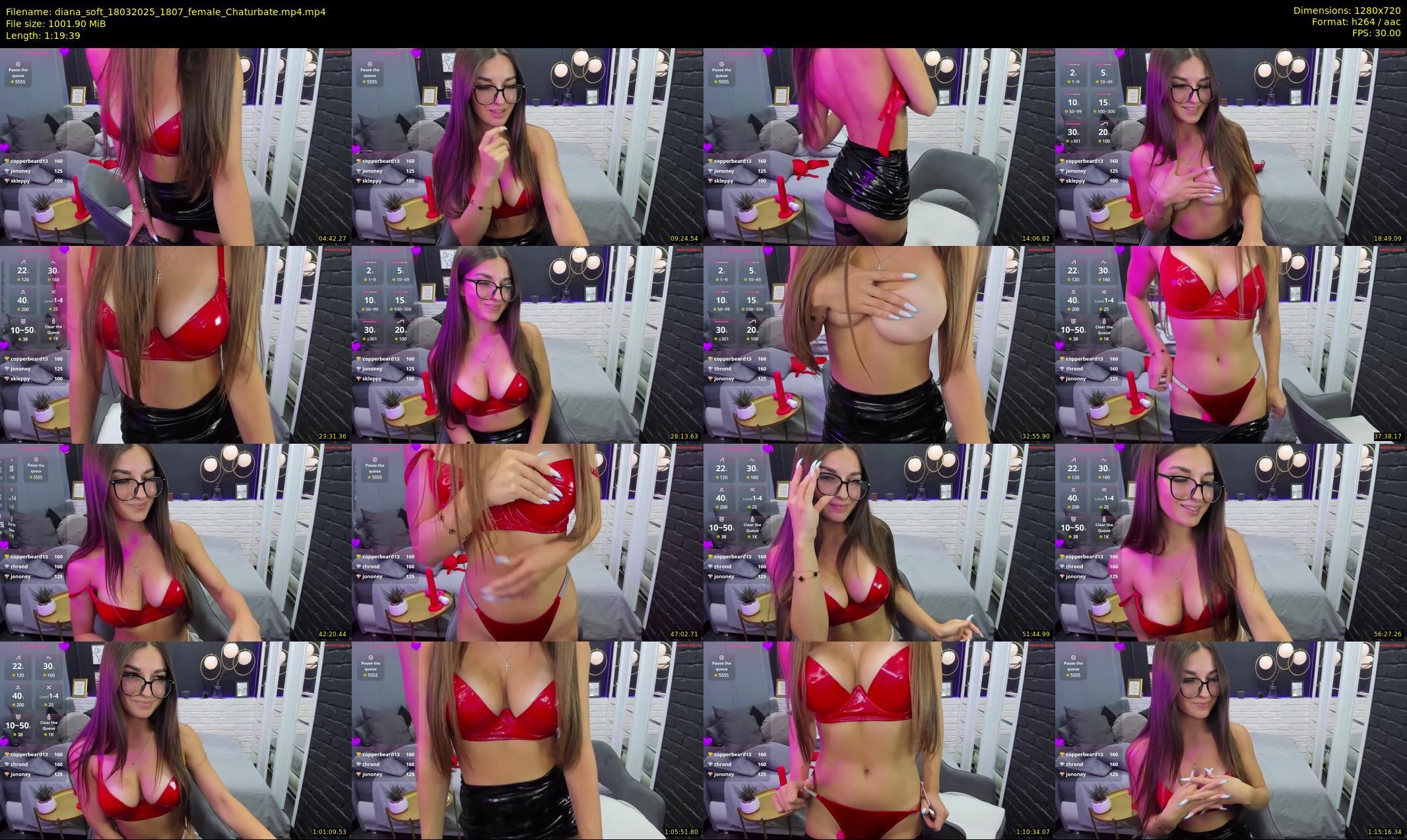 diana_soft — 80 minute Chaturbate female cam show recording, 720p, Mar 18, 2025
