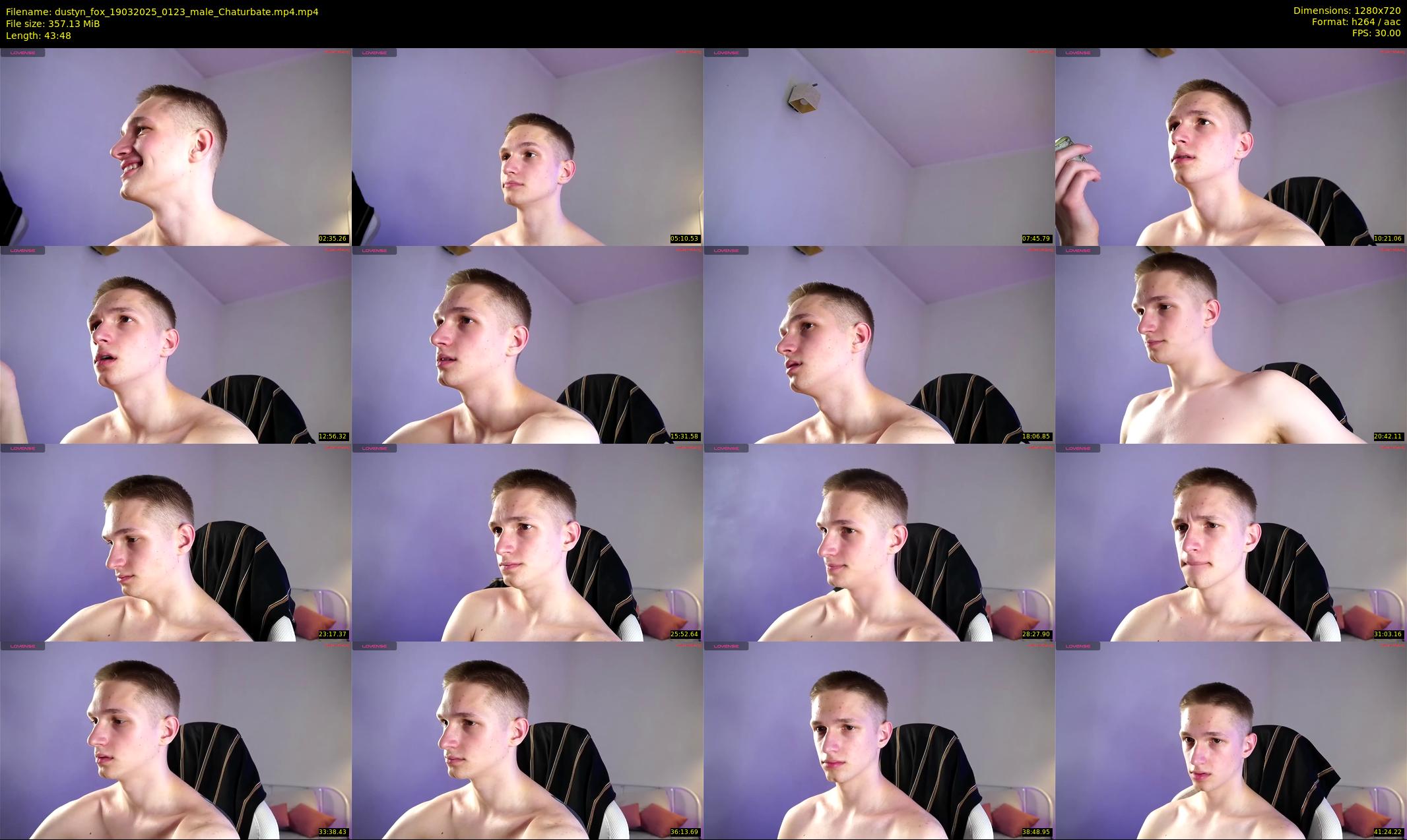 dustyn_fox — 44 minute Chaturbate male cam show recording, 720p, Mar 19, 2025