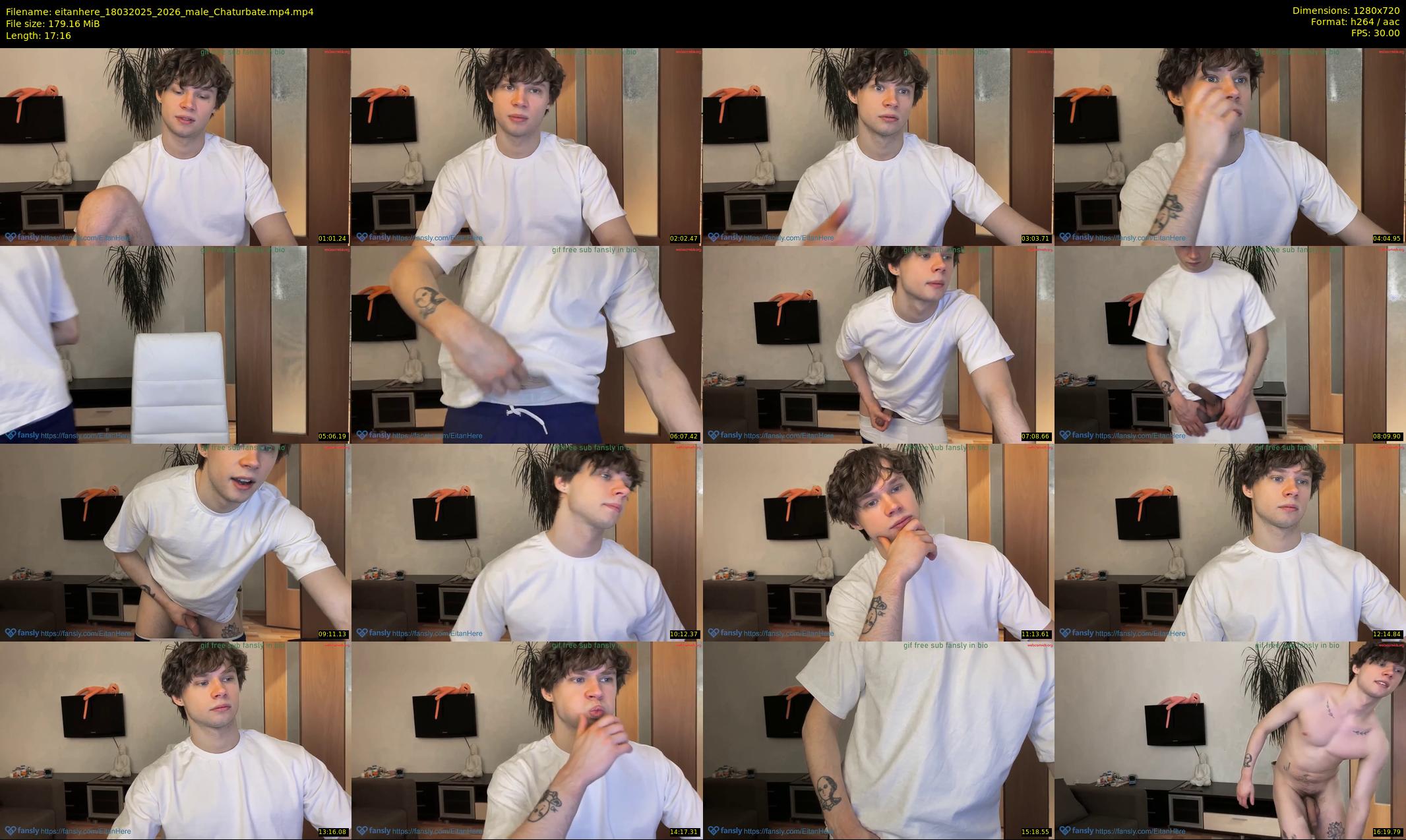 eitanhere — 18 minute Chaturbate male cam show recording, 720p, Mar 18, 2025