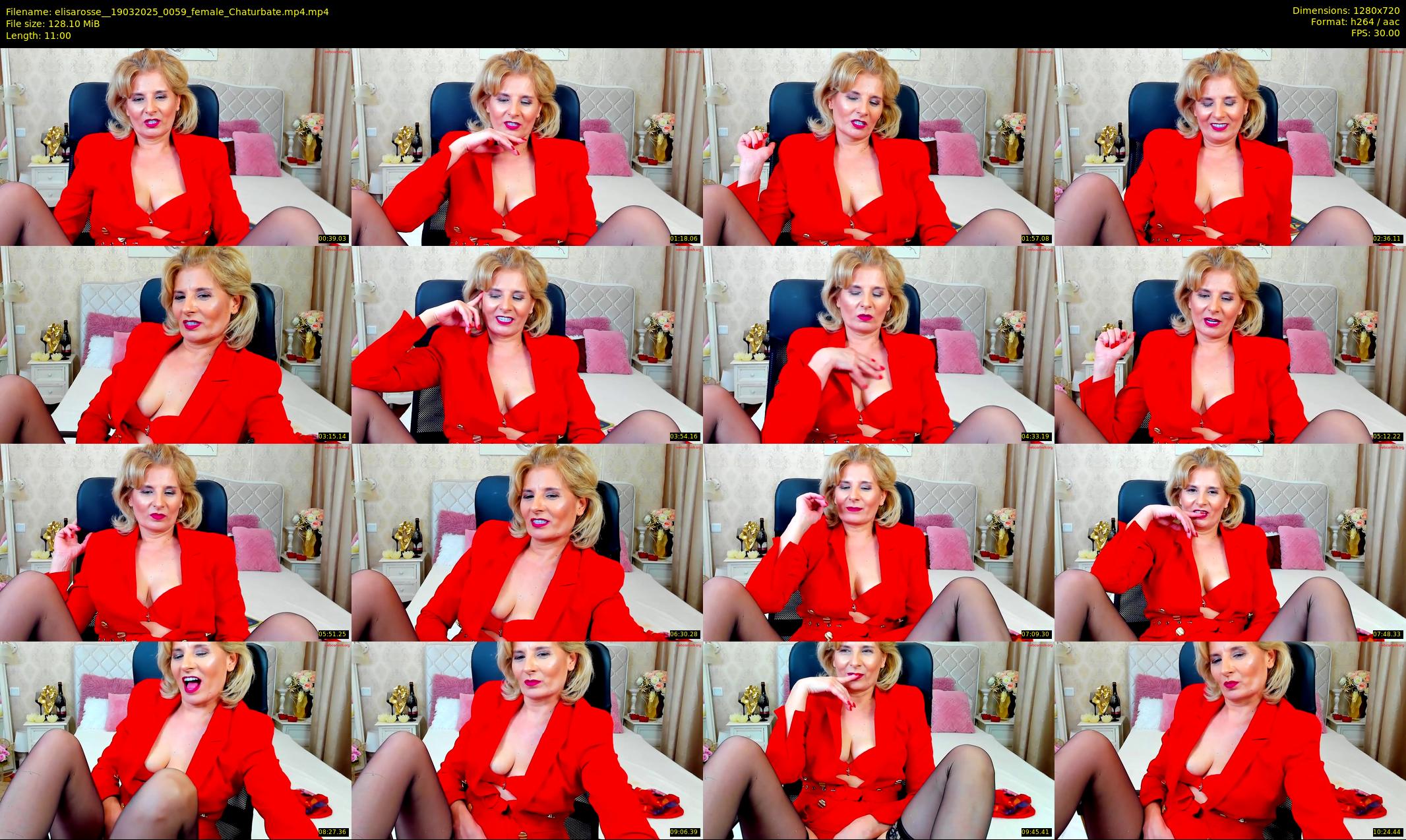 elisarosse_ — 11 minute Chaturbate female cam show recording, 720p, Mar 19, 2025