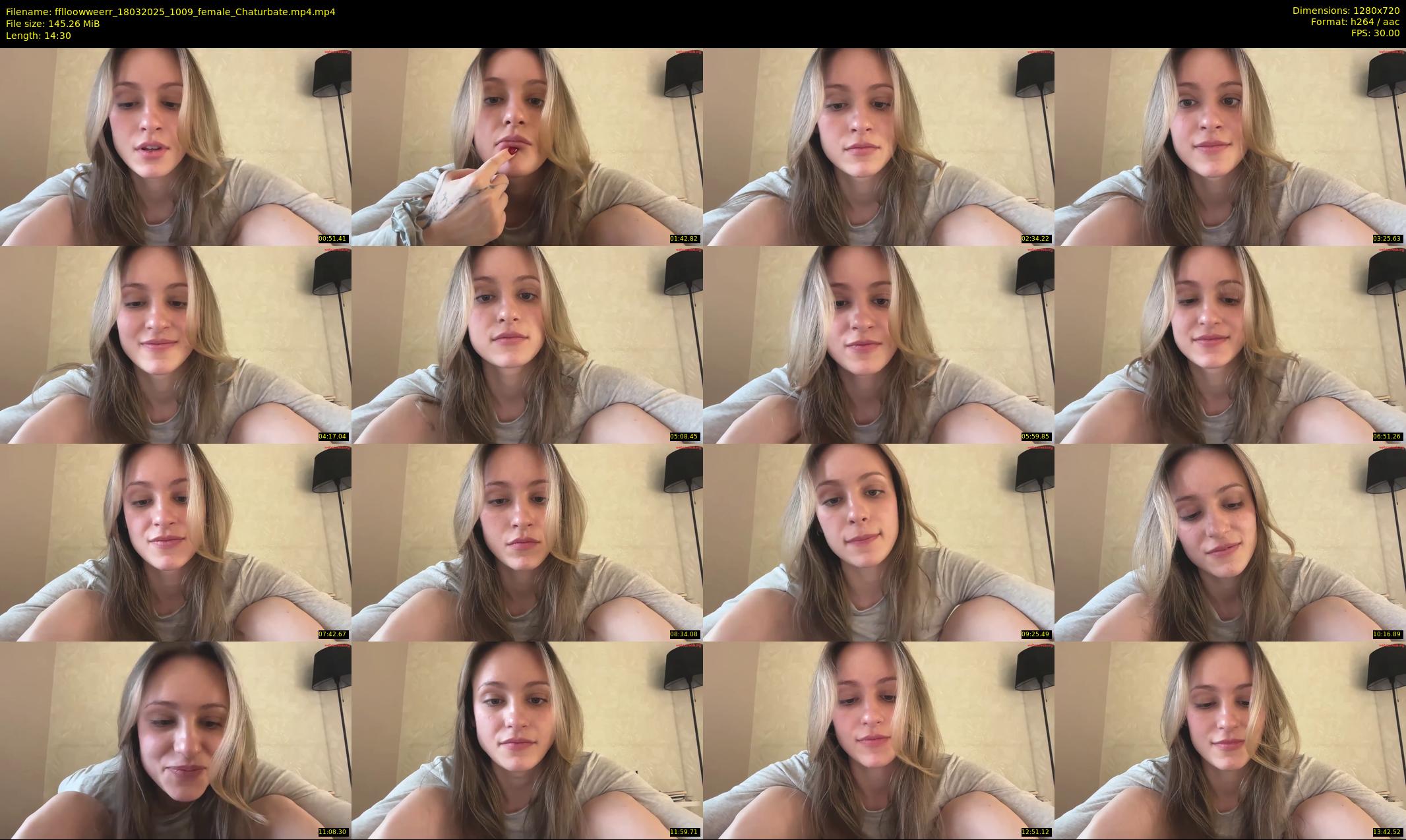 fflloowweerr — 15 minute Chaturbate couple cam show recording, 720p, Mar 18, 2025