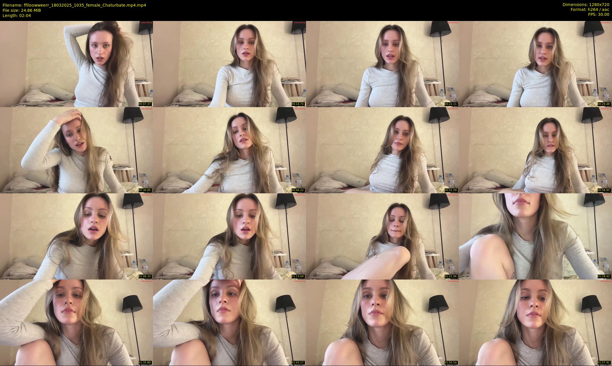 fflloowweerr — 3 minute Chaturbate couple cam show recording, 720p, Mar 18, 2025