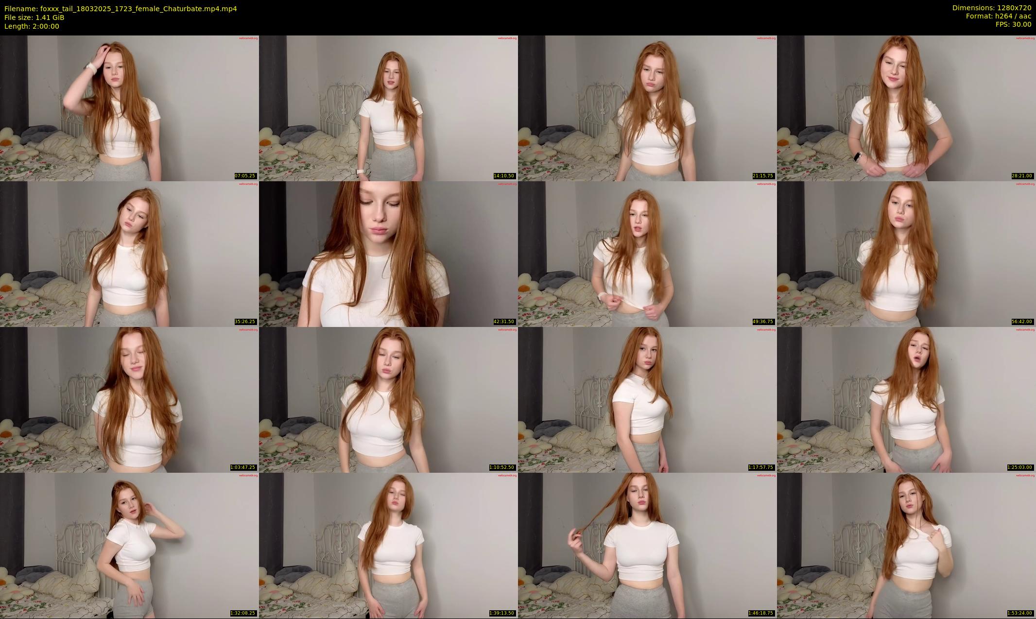 foxxx_tail — 120 minute Chaturbate female cam show recording, 720p, Mar 18, 2025