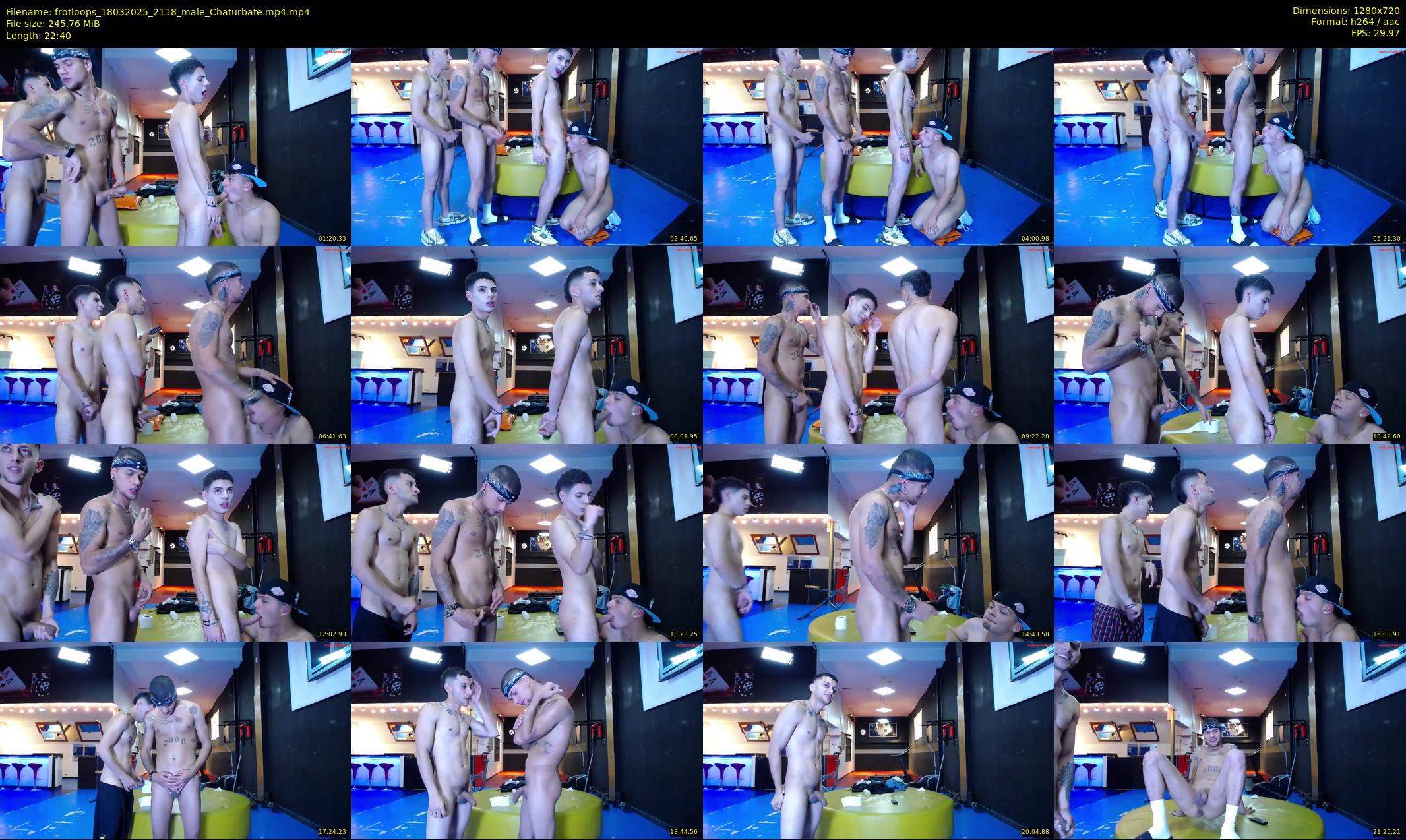 frotloops — 23 minute Chaturbate male cam show recording, 720p, Mar 18, 2025