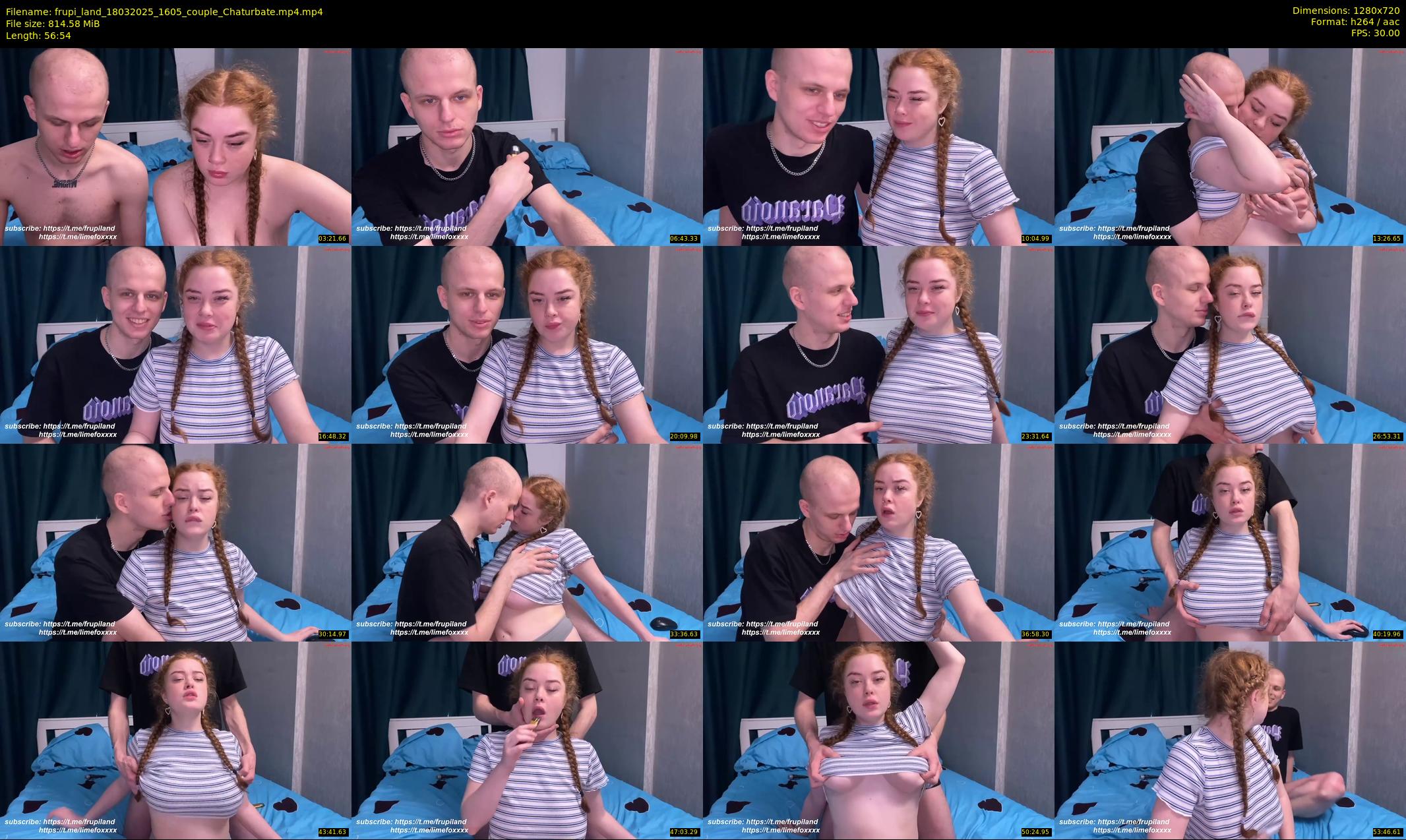 frupi_land — 57 minute Chaturbate couple cam show recording, 720p, Mar 18, 2025