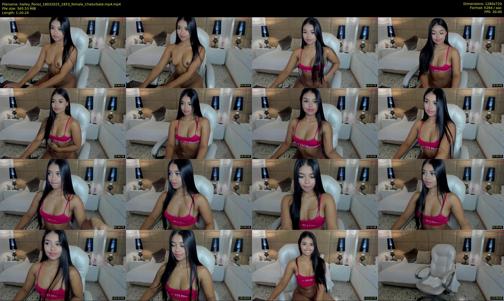 hailey_florez — 81 minute Chaturbate female cam show recording, 720p, Mar 18, 2025
