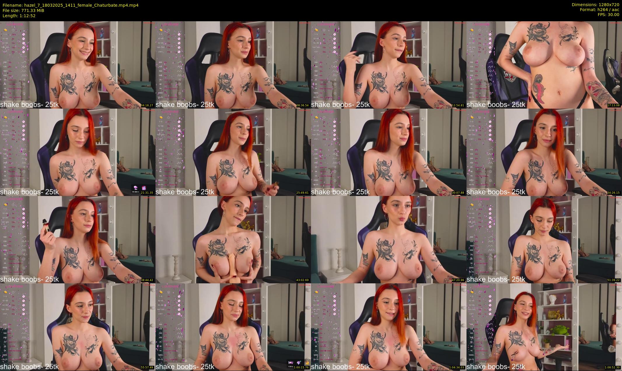 hazel_7 — 73 minute Chaturbate female cam show recording, 720p, Mar 18, 2025