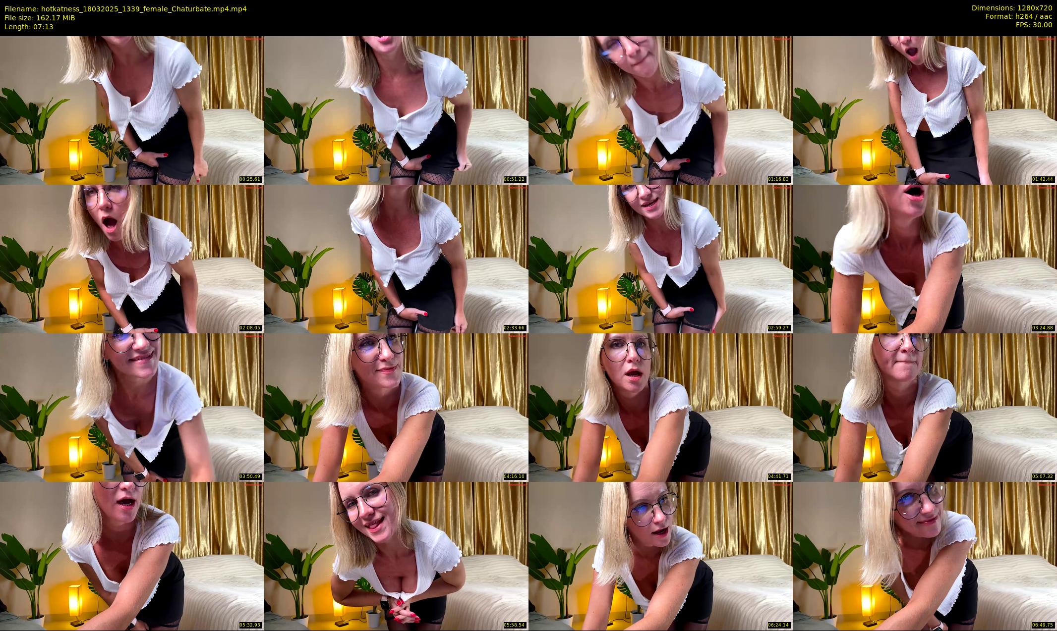hotkatness — 8 minute Chaturbate female cam show recording, 720p, Mar 18, 2025