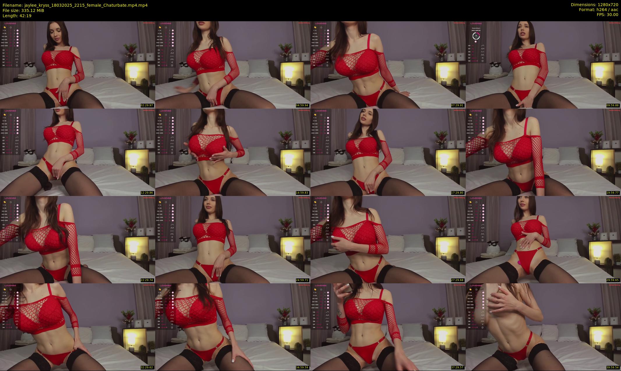 jaylee_kryss — 43 minute Chaturbate female cam show recording, 720p, Mar 18, 2025