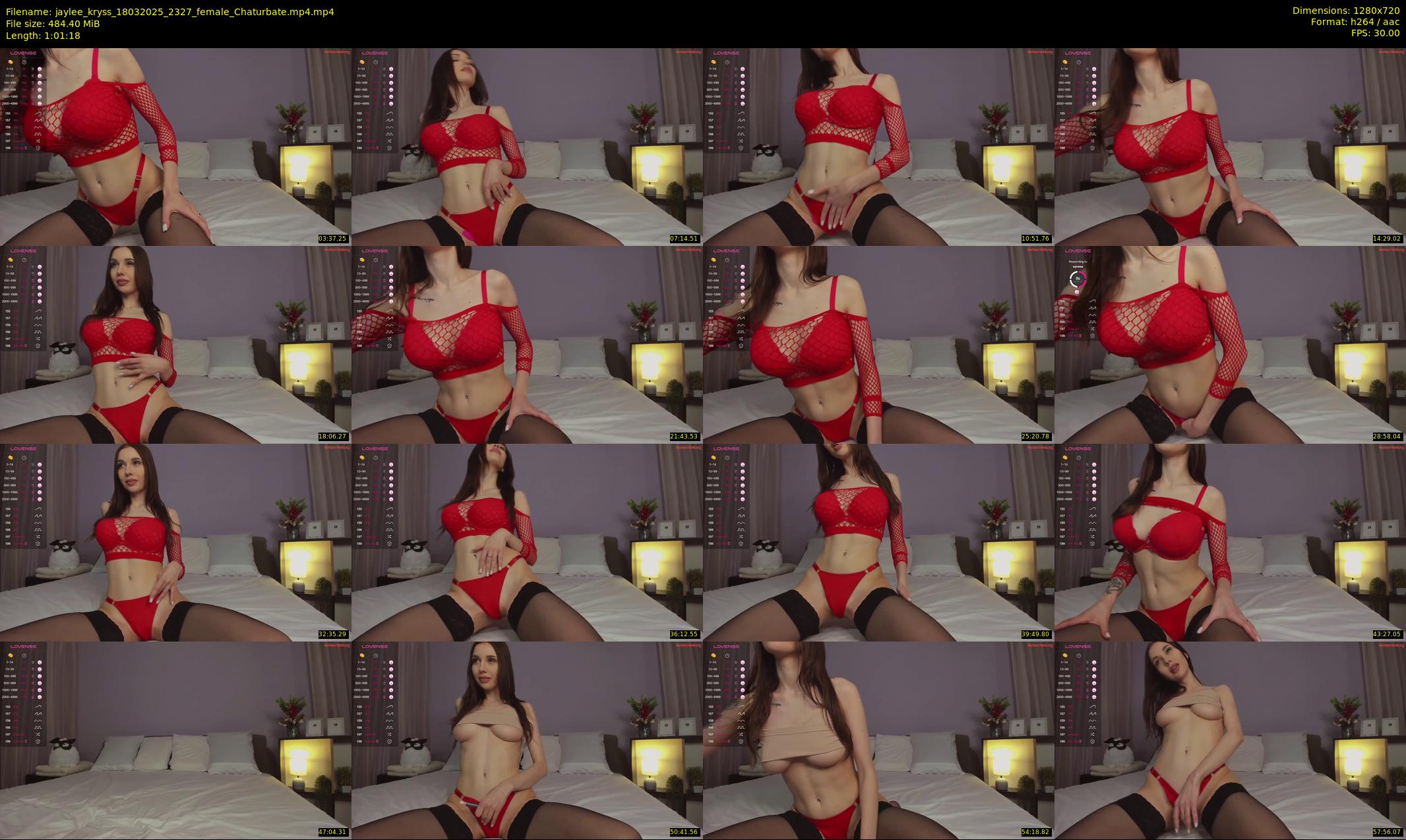 jaylee_kryss — 62 minute Chaturbate female cam show recording, 720p, Mar 18, 2025