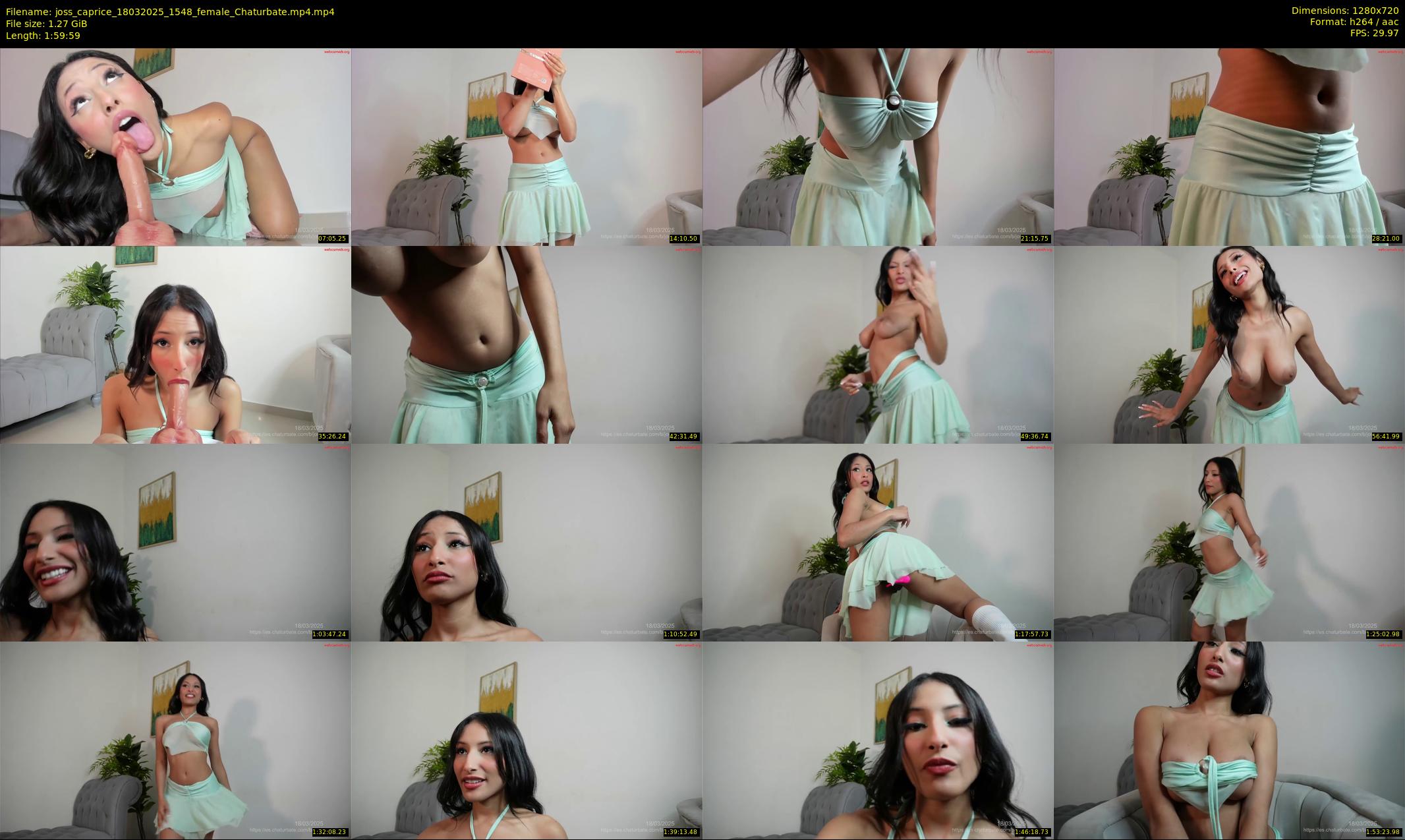 joss_caprice — 120 minute Chaturbate female cam show recording, 720p, Mar 18, 2025