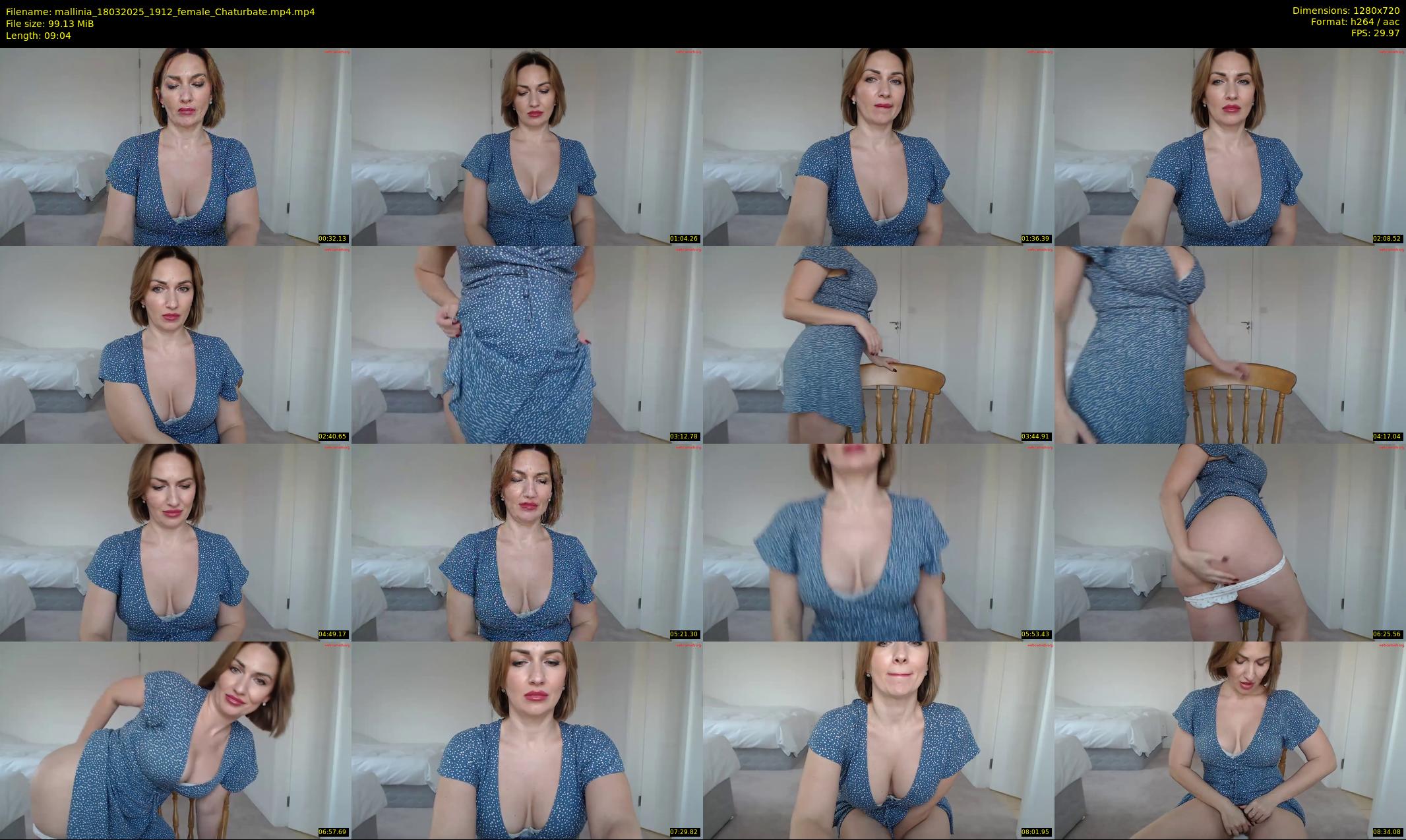 mallinia — 10 minute Chaturbate female cam show recording, 720p, Mar 18, 2025
