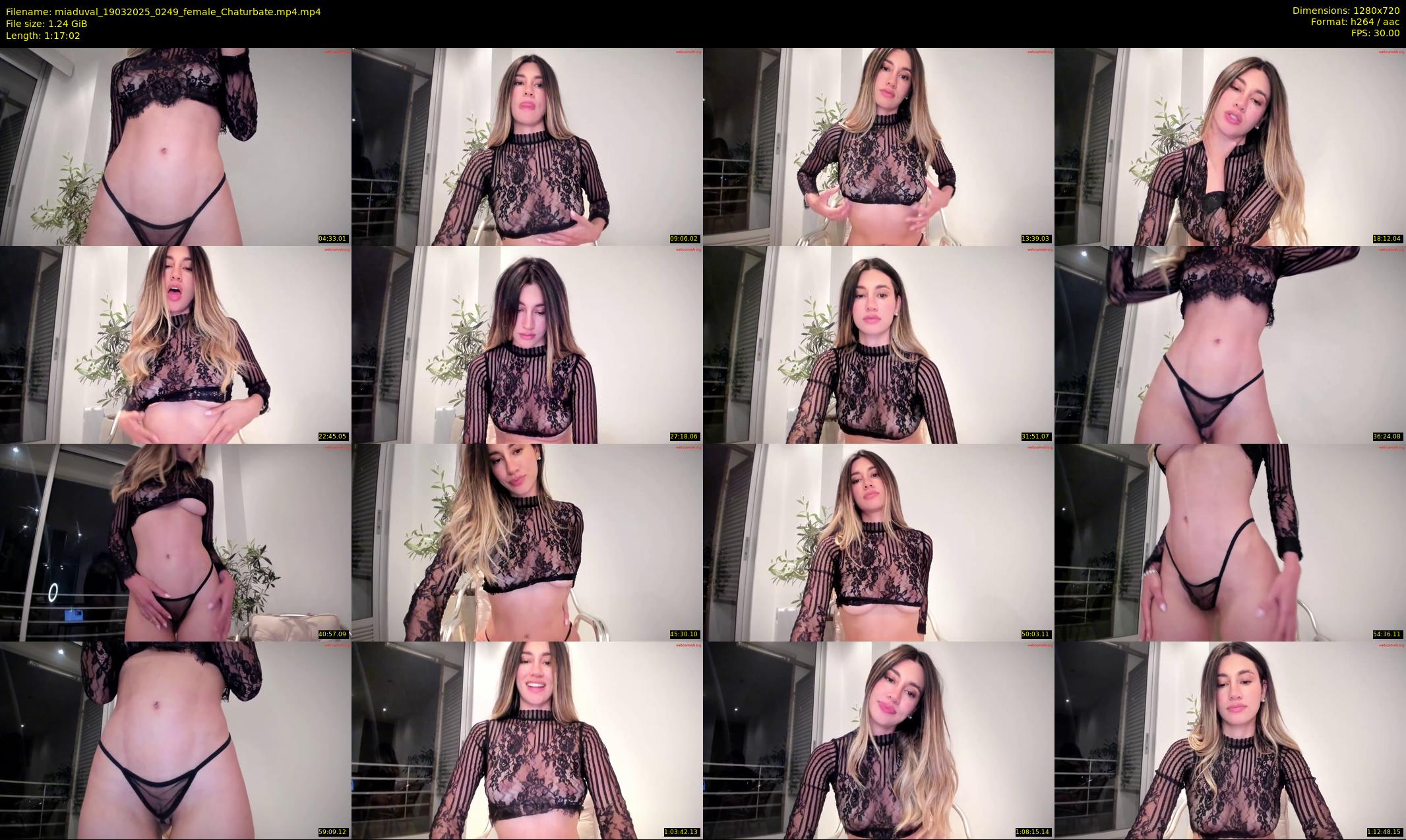 miaduval — 78 minute Chaturbate female cam show recording, 720p, Mar 19, 2025