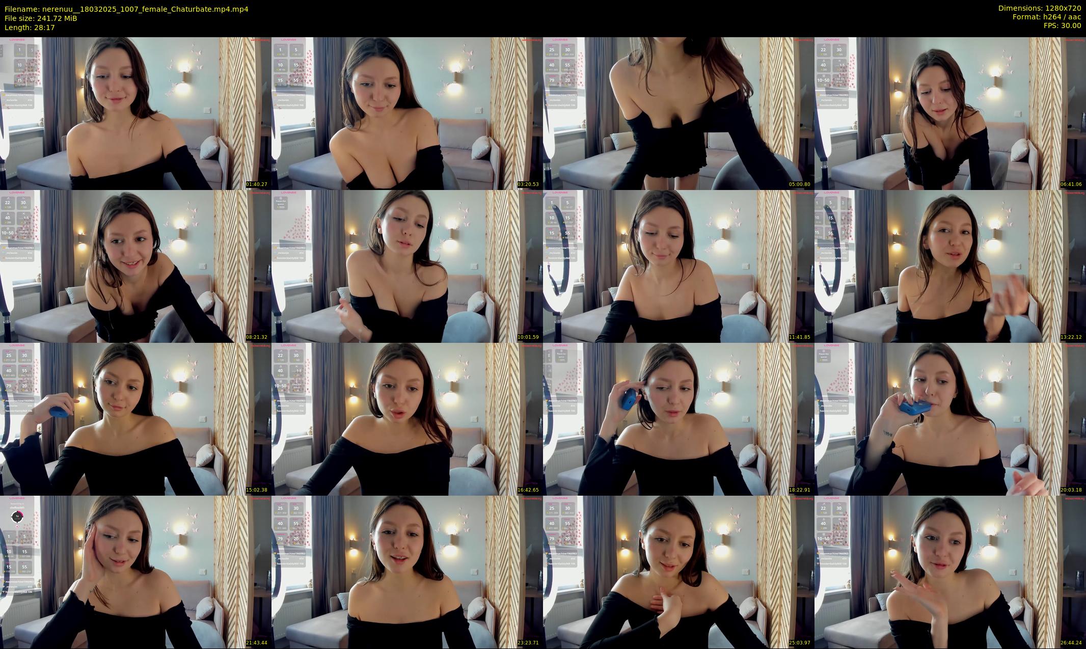 nerenuu_ — 29 minute Chaturbate female cam show recording, 720p, Mar 18, 2025