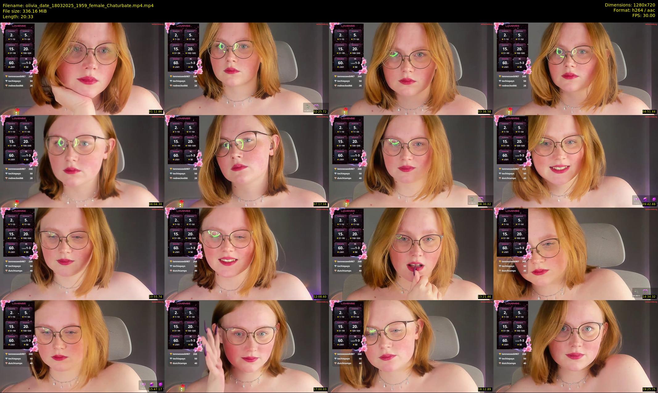 olivia_date — 21 minute Chaturbate female cam show recording, 720p, Mar 18, 2025
