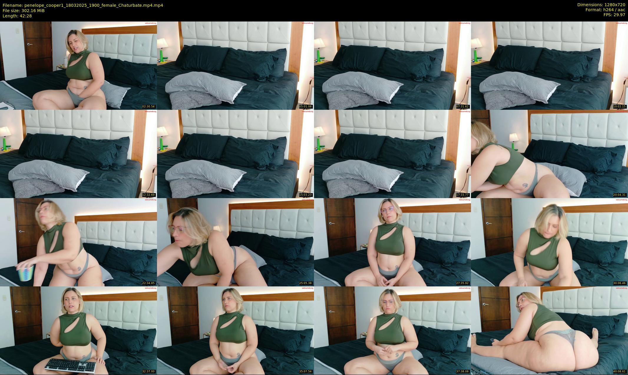 penelope_cooper1 — 43 minute Chaturbate female cam show recording, 720p, Mar 18, 2025