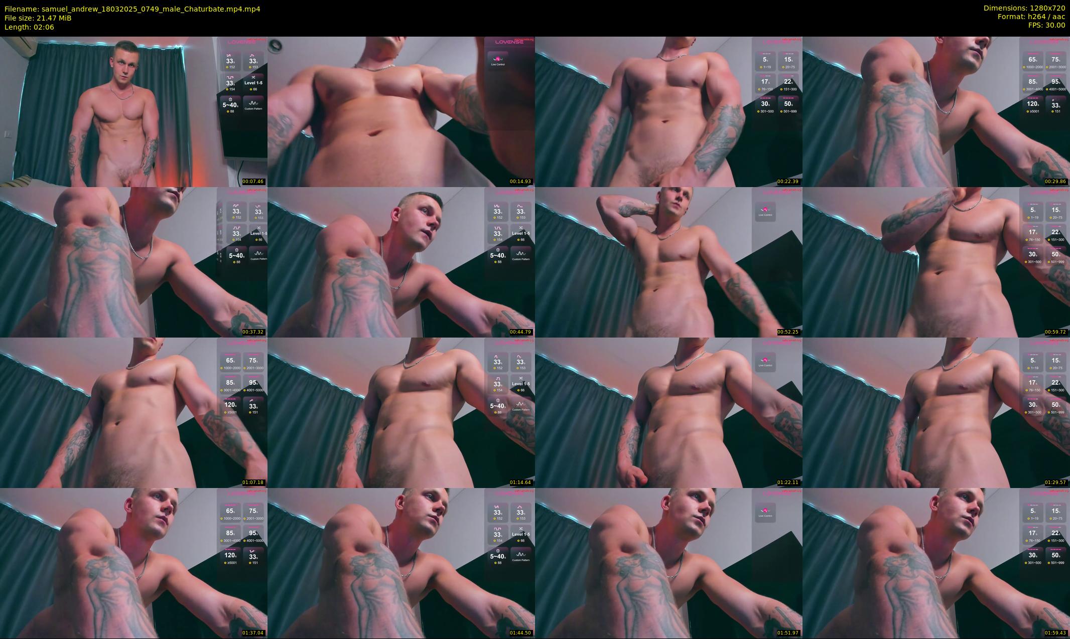 samuel_andrew — 3 minute Chaturbate male cam show recording, 720p, Mar 18, 2025