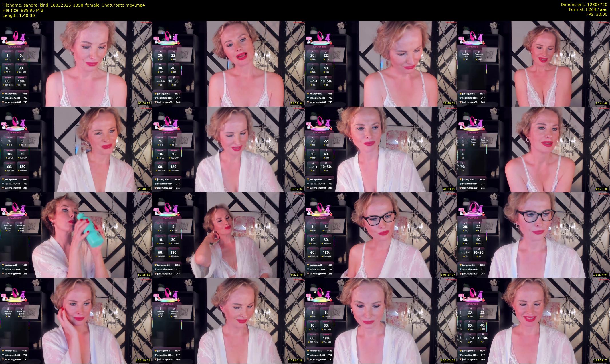 sandra_kind — 101 minute Chaturbate female cam show recording, 720p, Mar 18, 2025