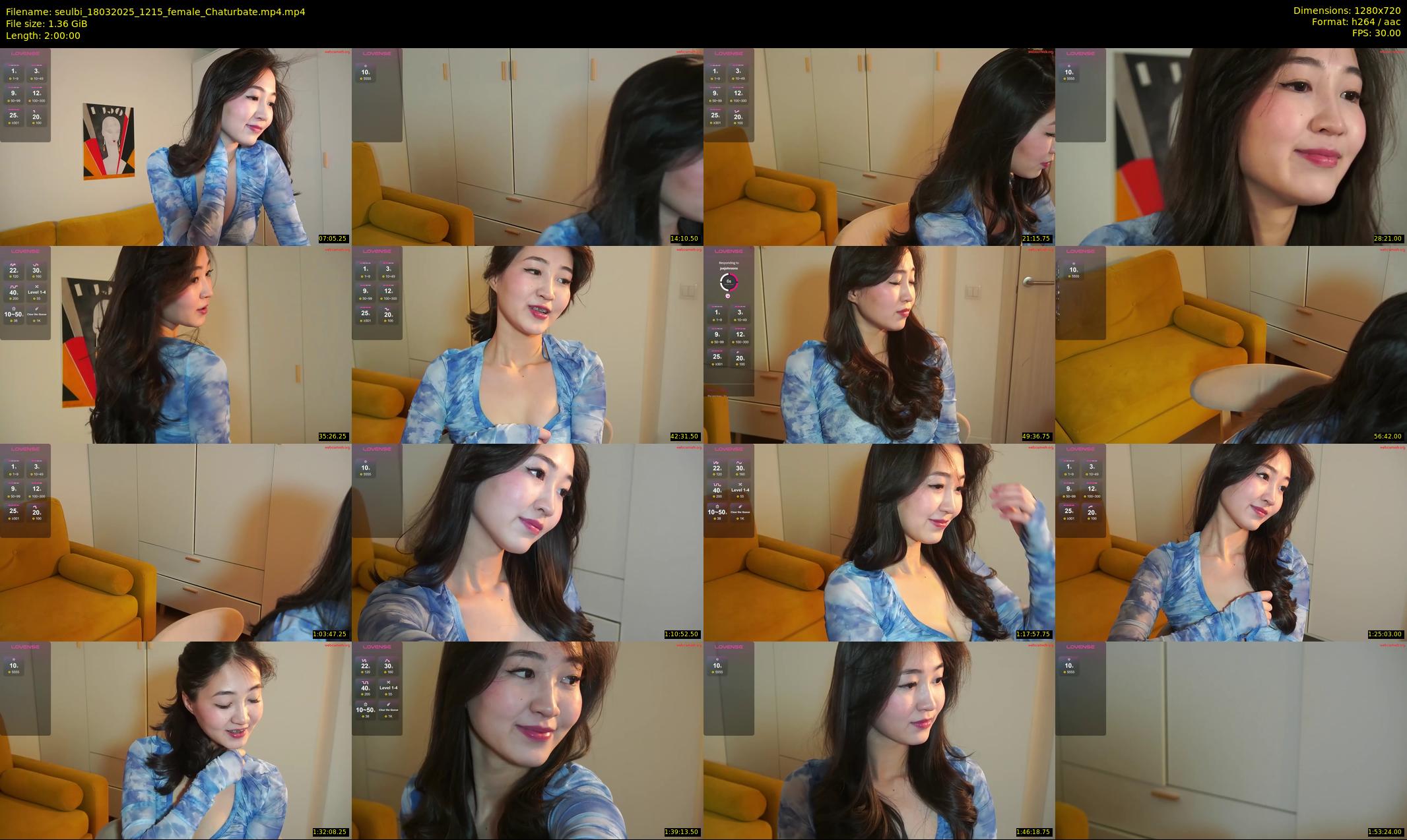 seulbi — 120 minute Chaturbate female cam show recording, 720p, Mar 18, 2025
