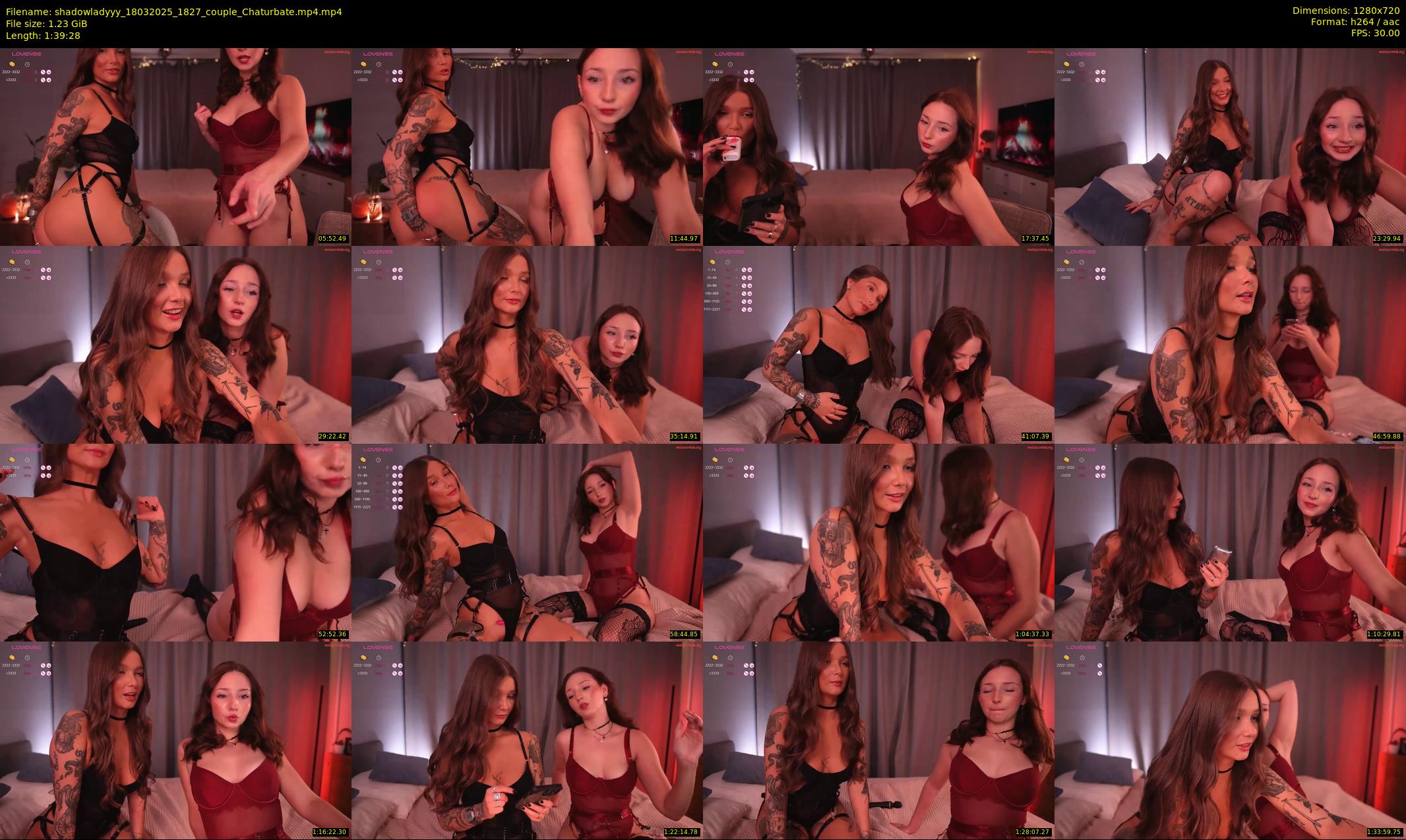 shadowladyyy — 100 minute Chaturbate couple cam show recording, 720p, Mar 18, 2025