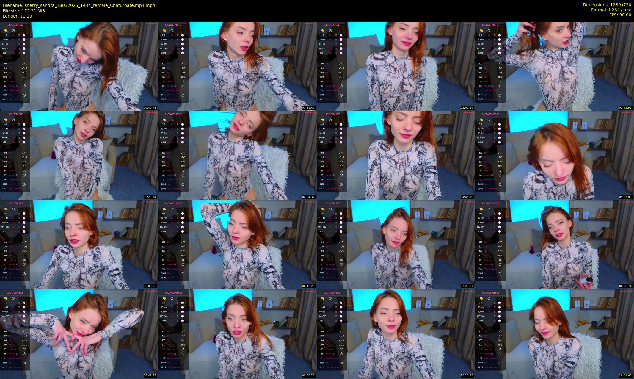 sherry_sandra — 12 minute Chaturbate female cam show recording, 720p, Mar 18, 2025
