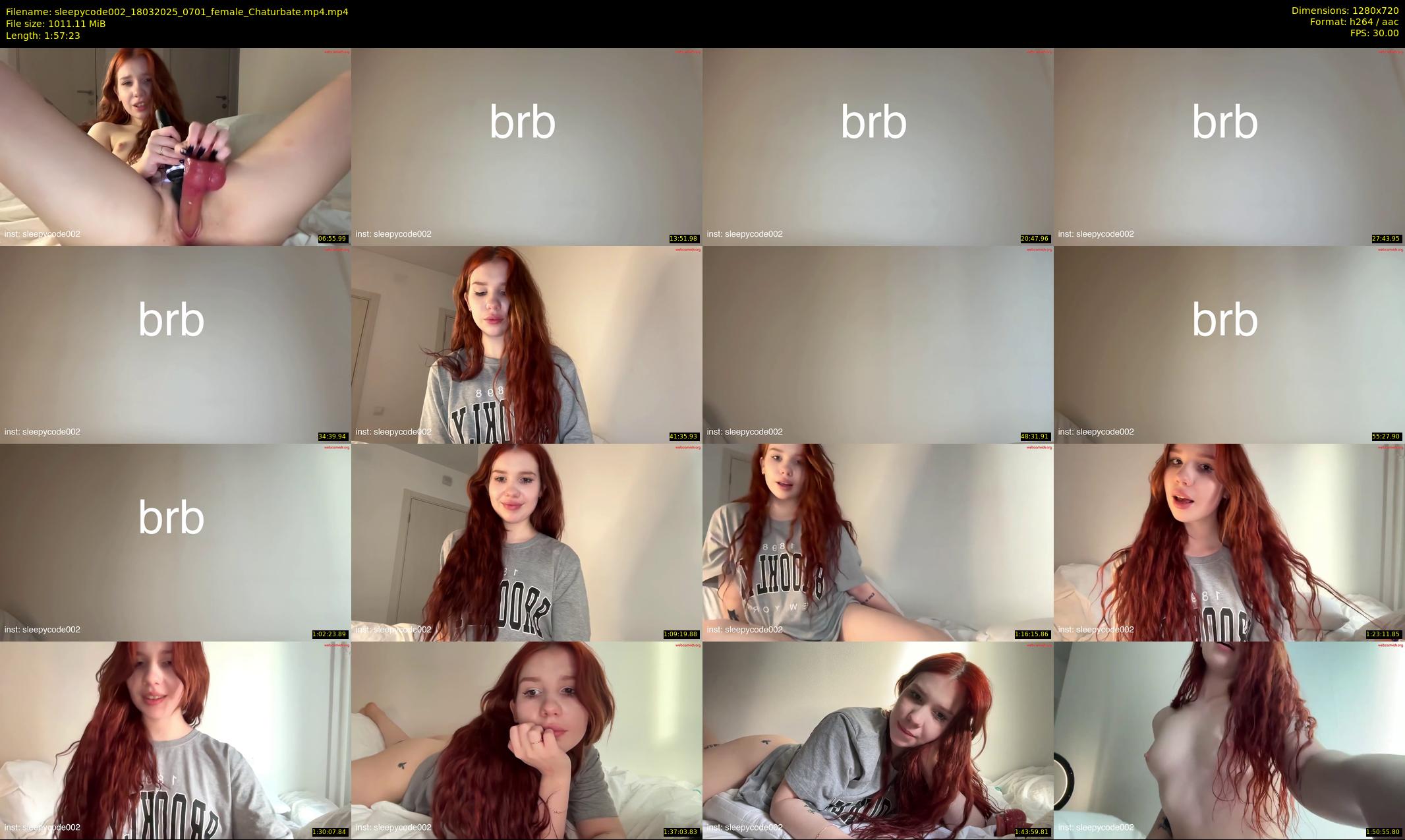 sleepycode002 — 118 minute Chaturbate female cam show recording, 720p, Mar 18, 2025