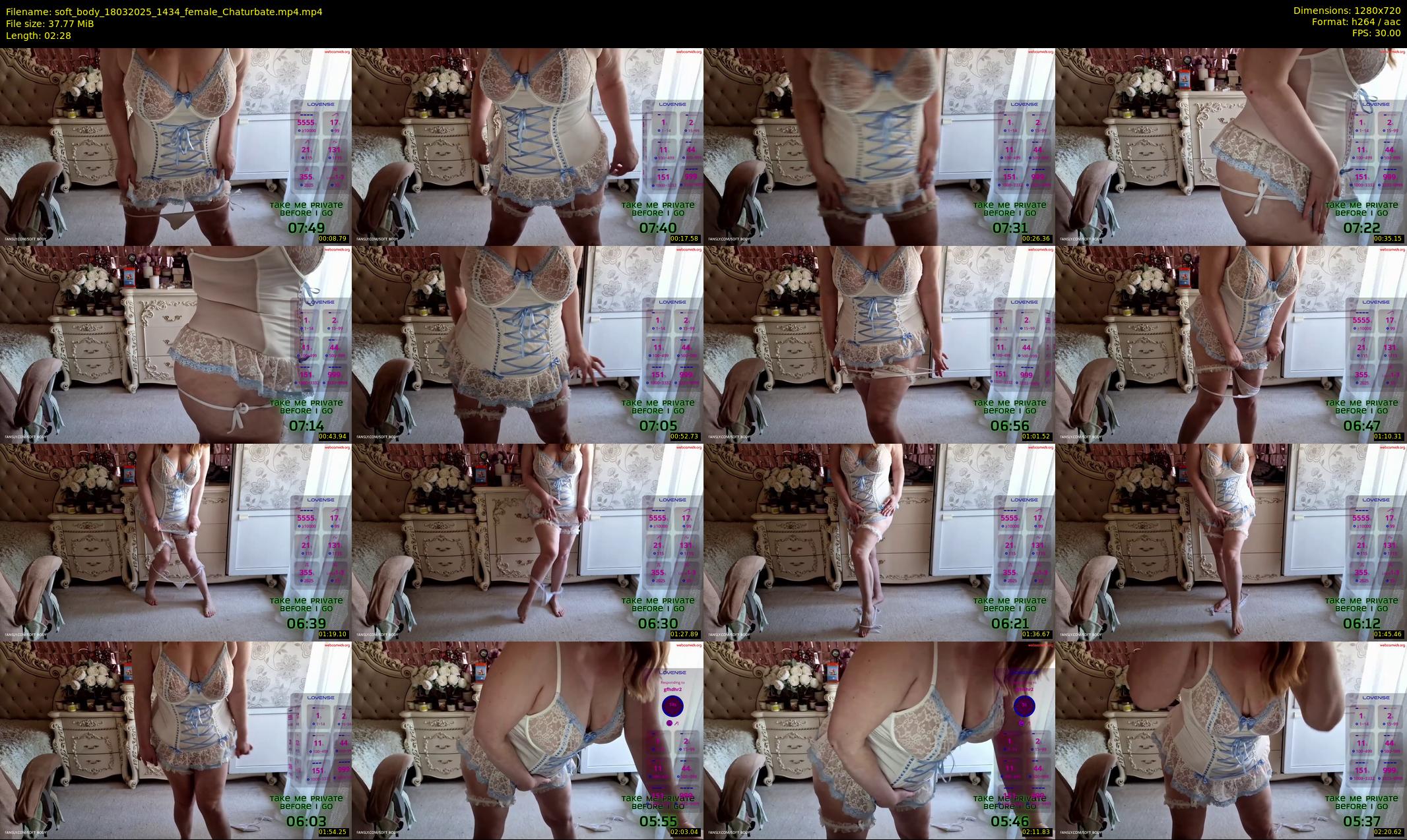 soft_body — 3 minute Chaturbate female cam show recording, 720p, Mar 18, 2025