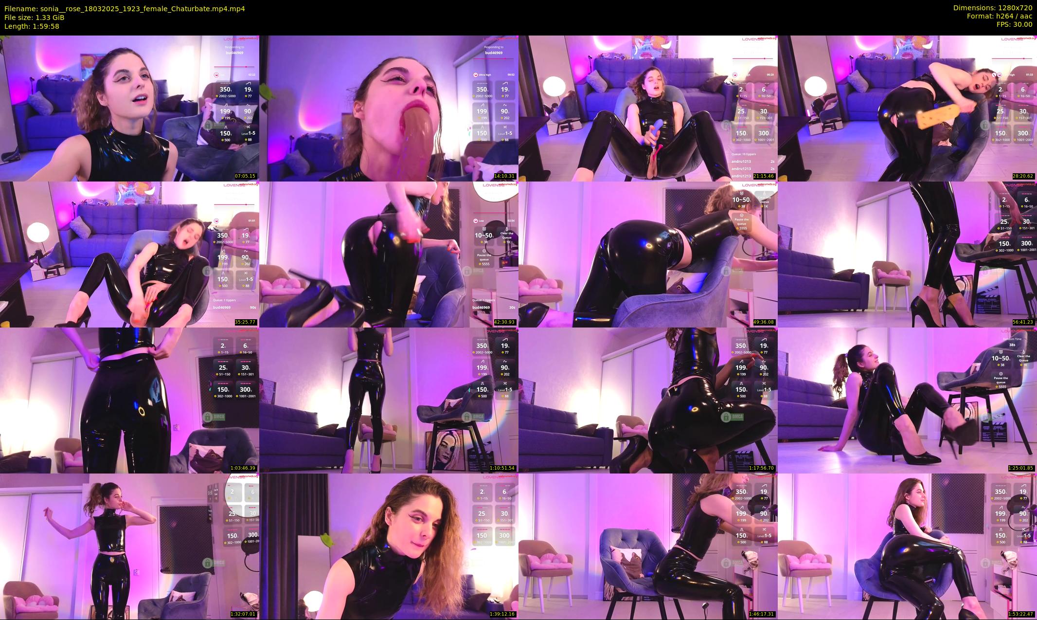 sonia__rose — 120 minute Chaturbate female cam show recording, 720p, Mar 18, 2025
