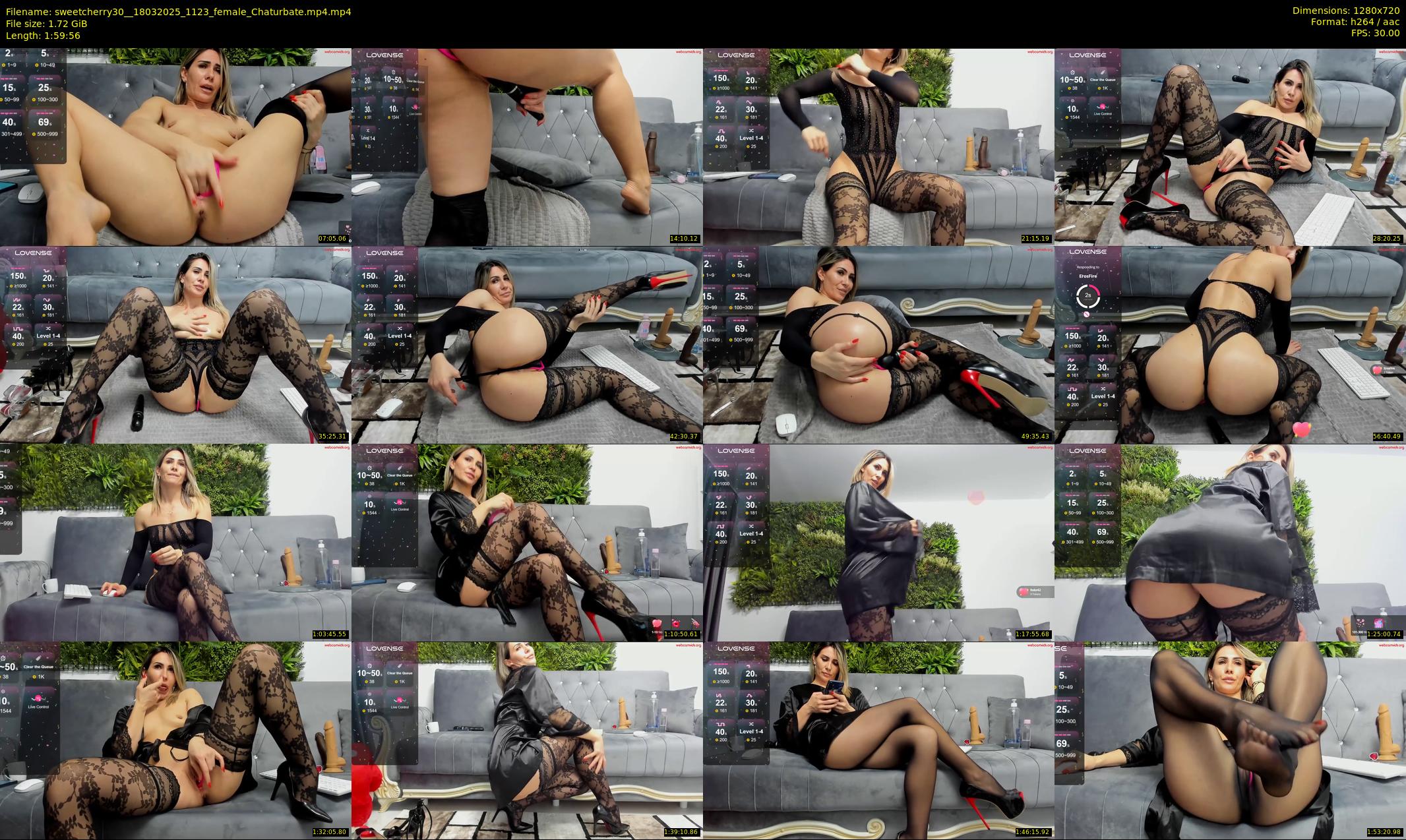 sweetcherry30_ — 120 minute Chaturbate female cam show recording, 720p, Mar 18, 2025